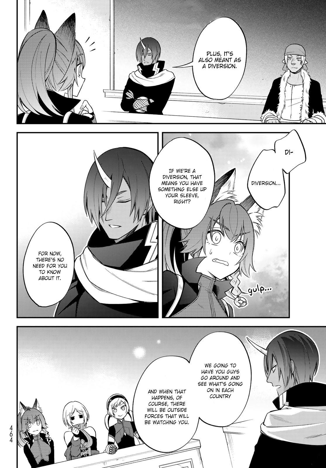 Tensei shitara Slime datta Ken Ibun: Makoku Gurashi no Trinity Chap 43 - Next Chap 44