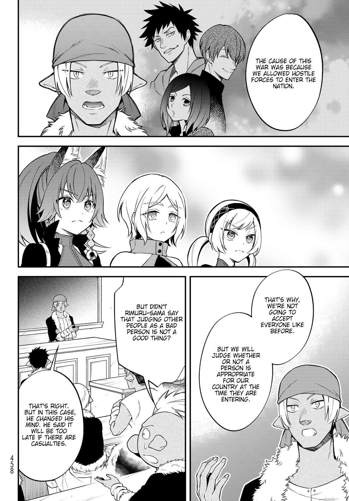 Tensei shitara Slime datta Ken Ibun: Makoku Gurashi no Trinity Chap 43 - Next Chap 44