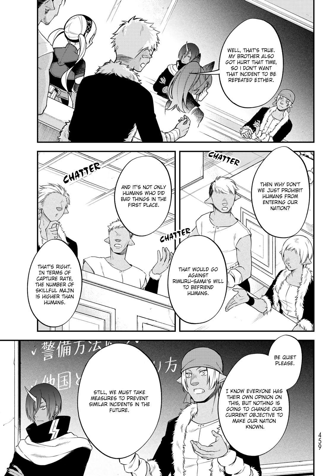 Tensei shitara Slime datta Ken Ibun: Makoku Gurashi no Trinity Chap 43 - Next Chap 44