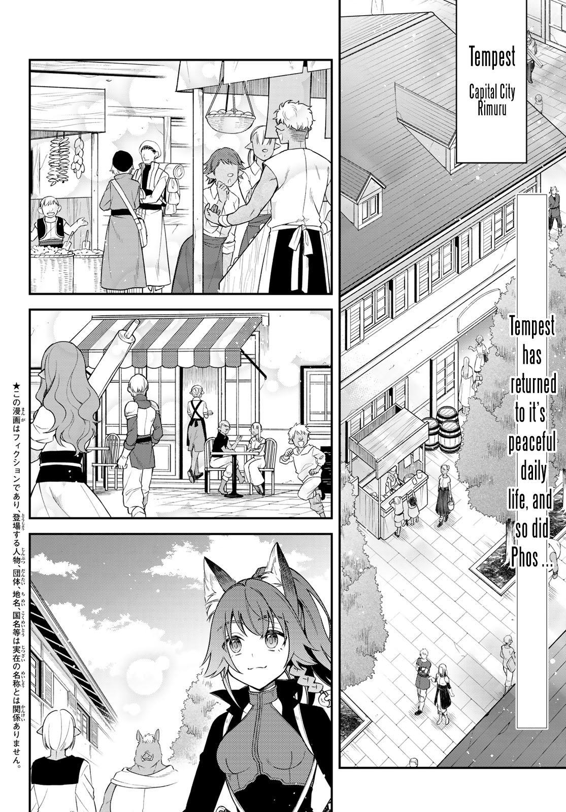 Tensei shitara Slime datta Ken Ibun: Makoku Gurashi no Trinity Chap 43 - Next Chap 44