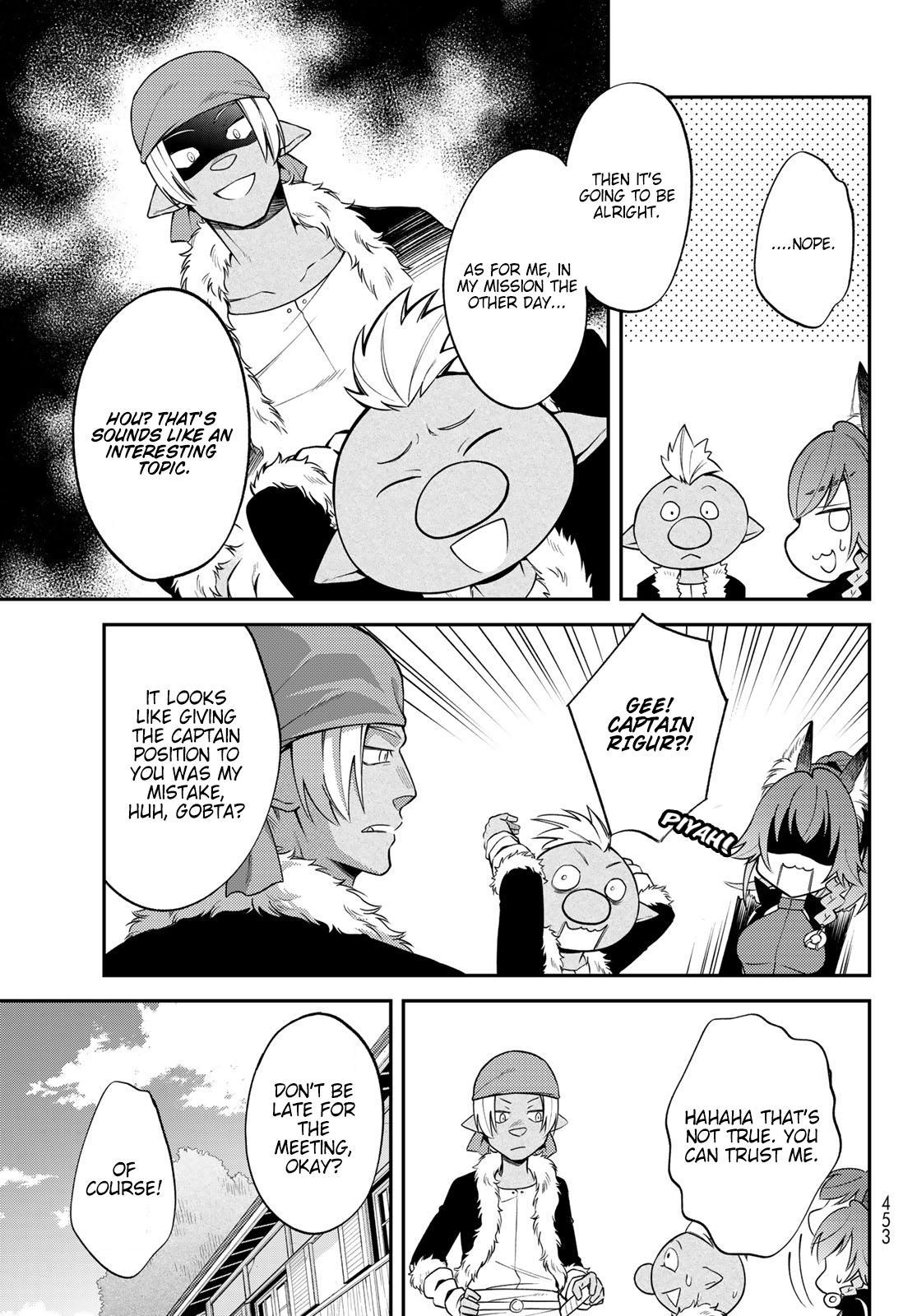 Tensei shitara Slime datta Ken Ibun: Makoku Gurashi no Trinity Chap 43 - Next Chap 44