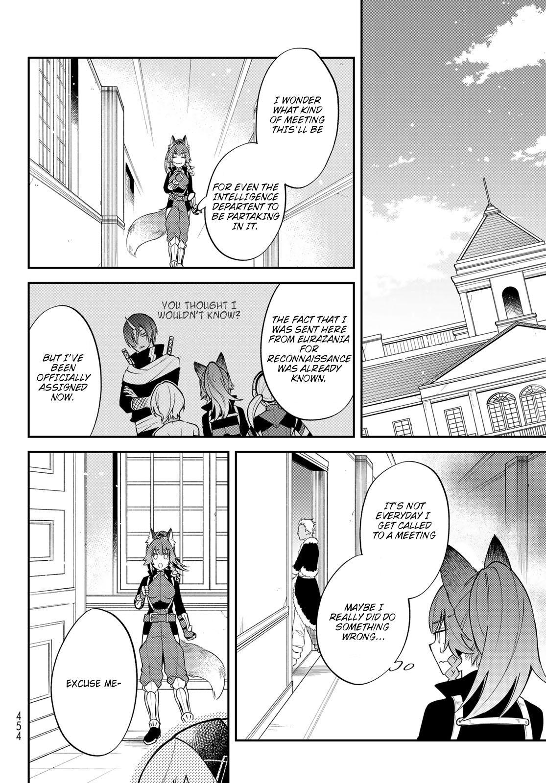 Tensei shitara Slime datta Ken Ibun: Makoku Gurashi no Trinity Chap 43 - Next Chap 44