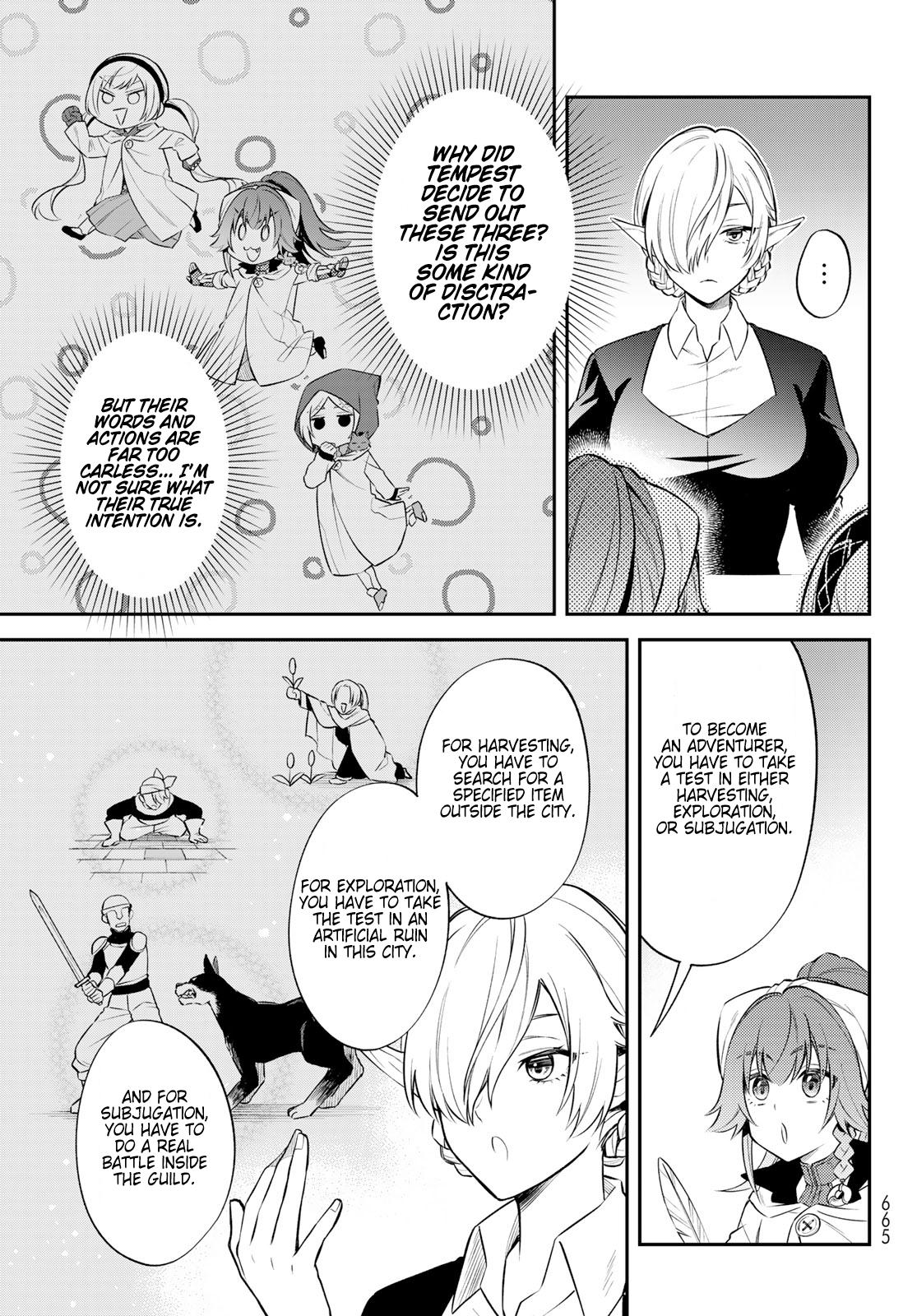 Tensei shitara Slime datta Ken Ibun: Makoku Gurashi no Trinity Chap 57 - Next Chap 58