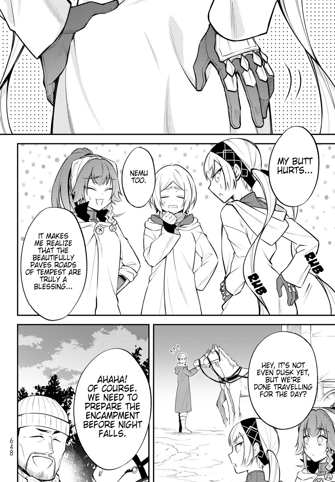 Tensei shitara Slime datta Ken Ibun: Makoku Gurashi no Trinity Chap 54 - Next Chap 55