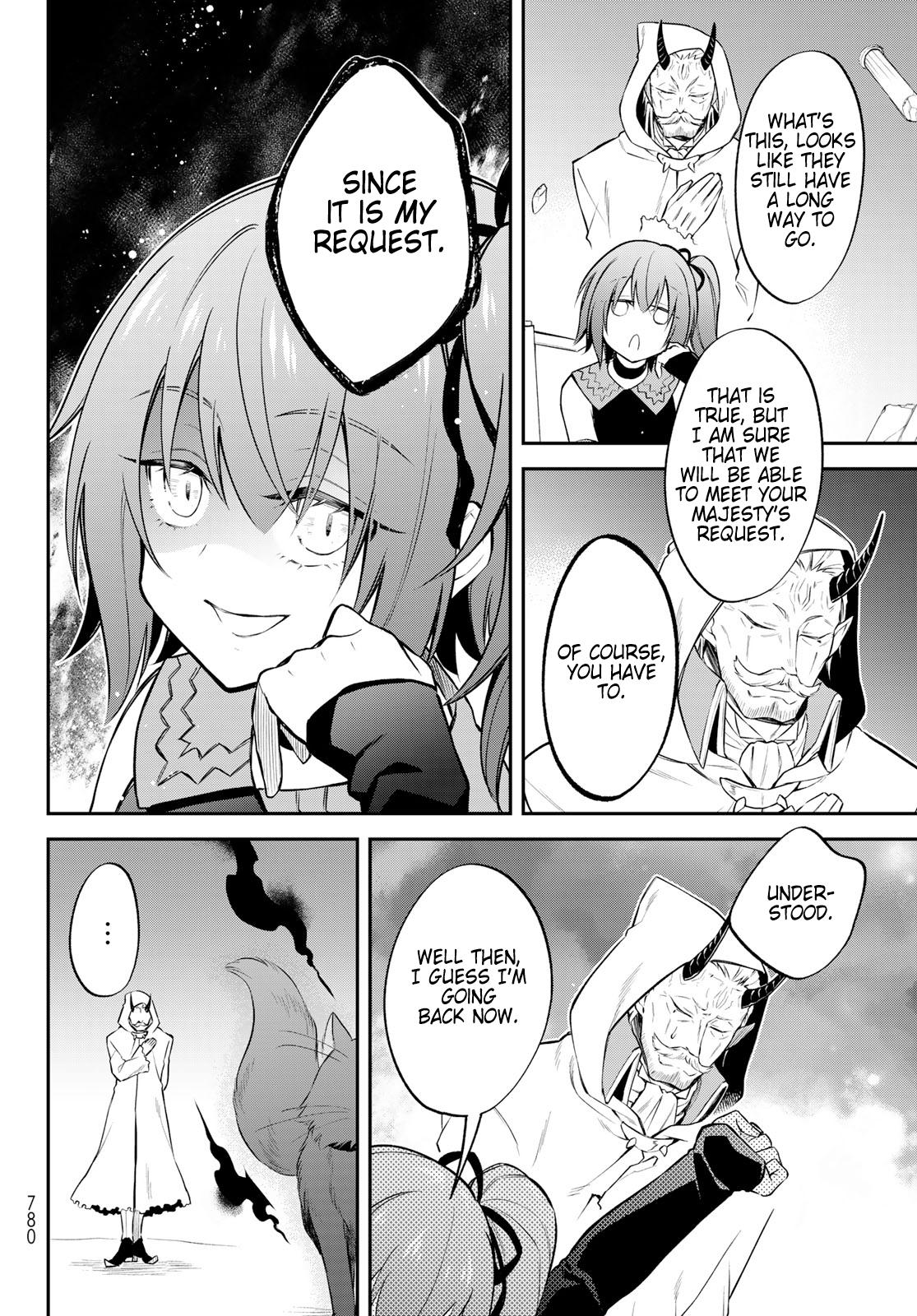 Tensei shitara Slime datta Ken Ibun: Makoku Gurashi no Trinity Chap 55 - Next Chap 56