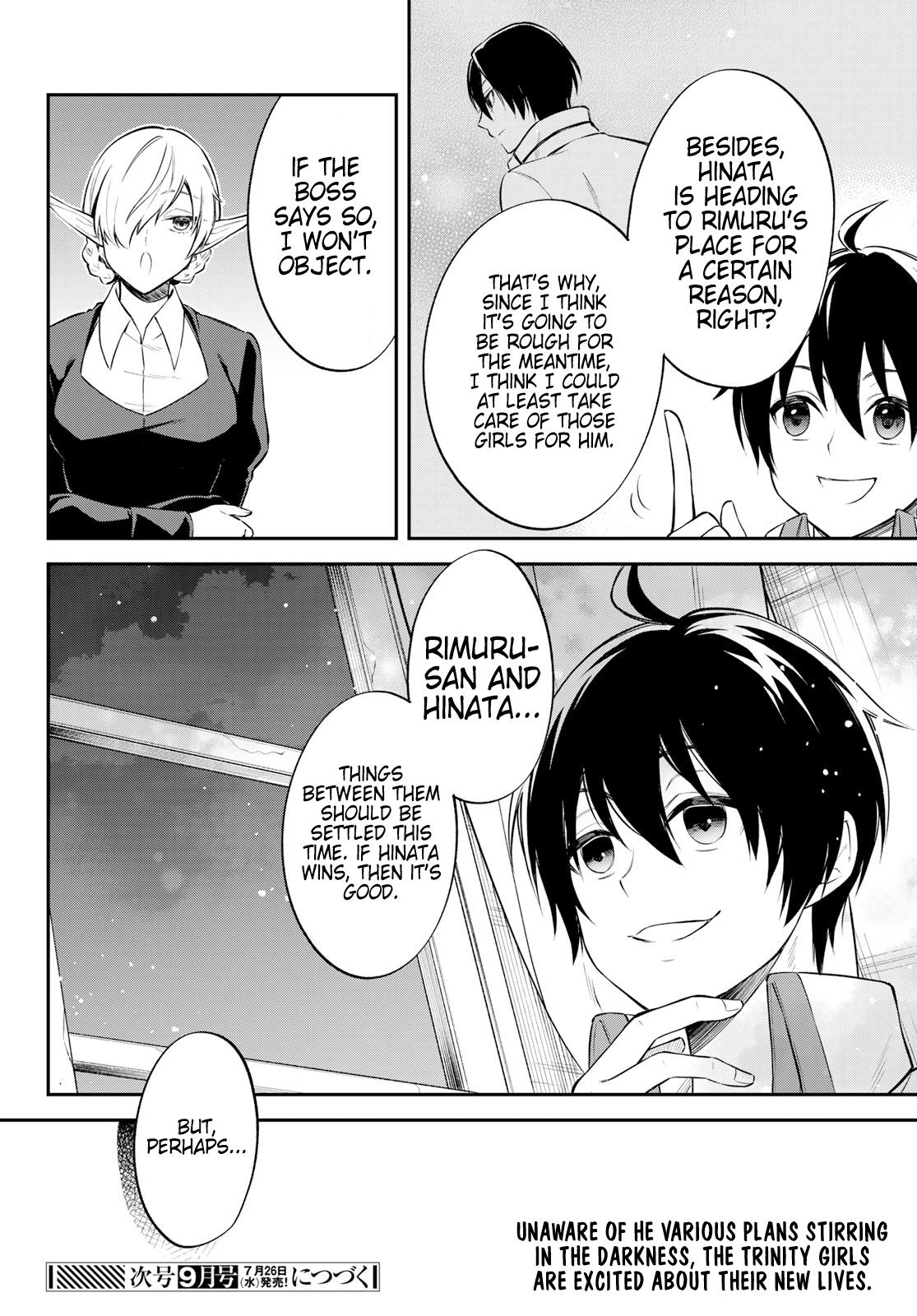 Tensei shitara Slime datta Ken Ibun: Makoku Gurashi no Trinity Chap 56 - Next Chap 57