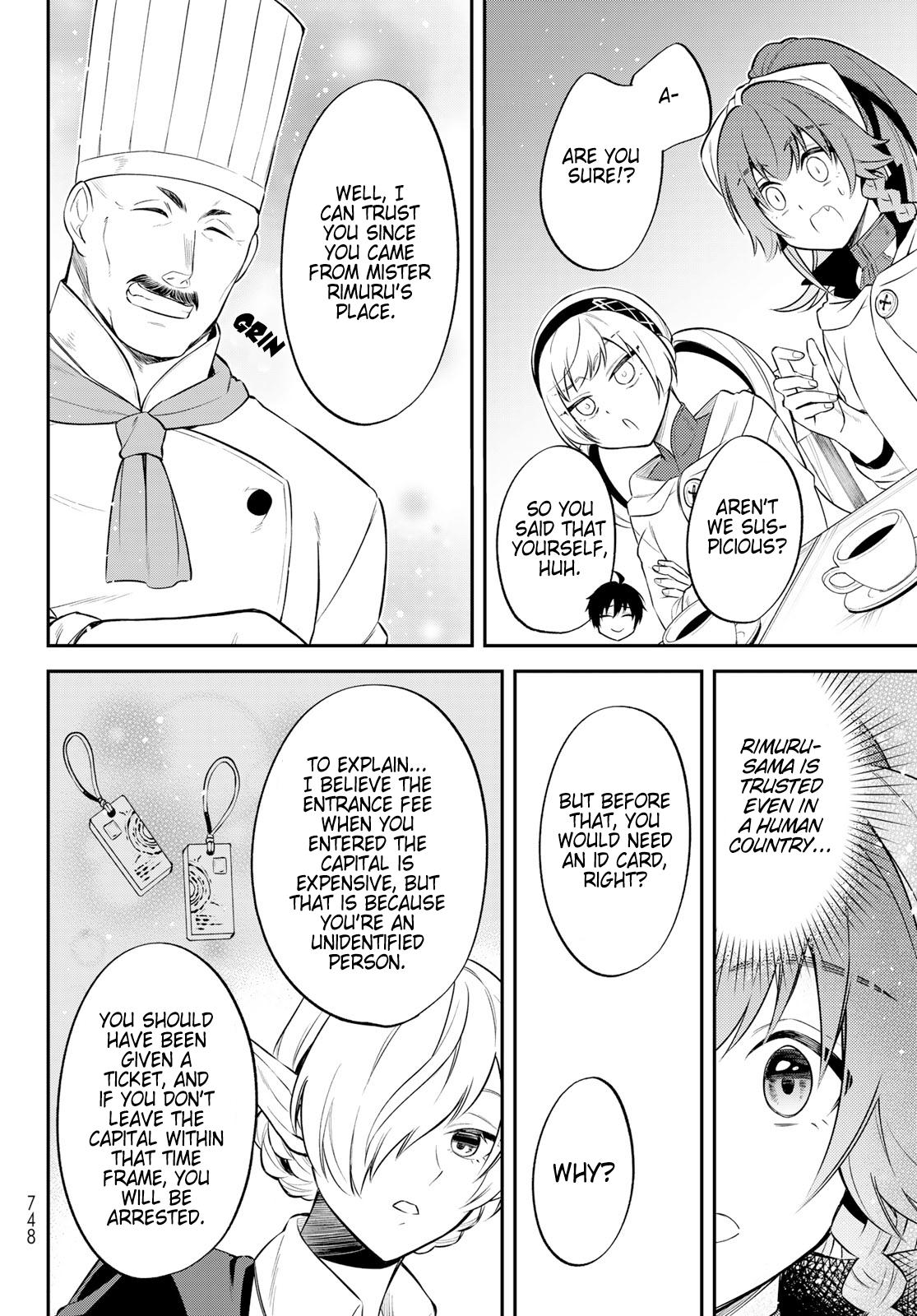 Tensei shitara Slime datta Ken Ibun: Makoku Gurashi no Trinity Chap 56 - Next Chap 57