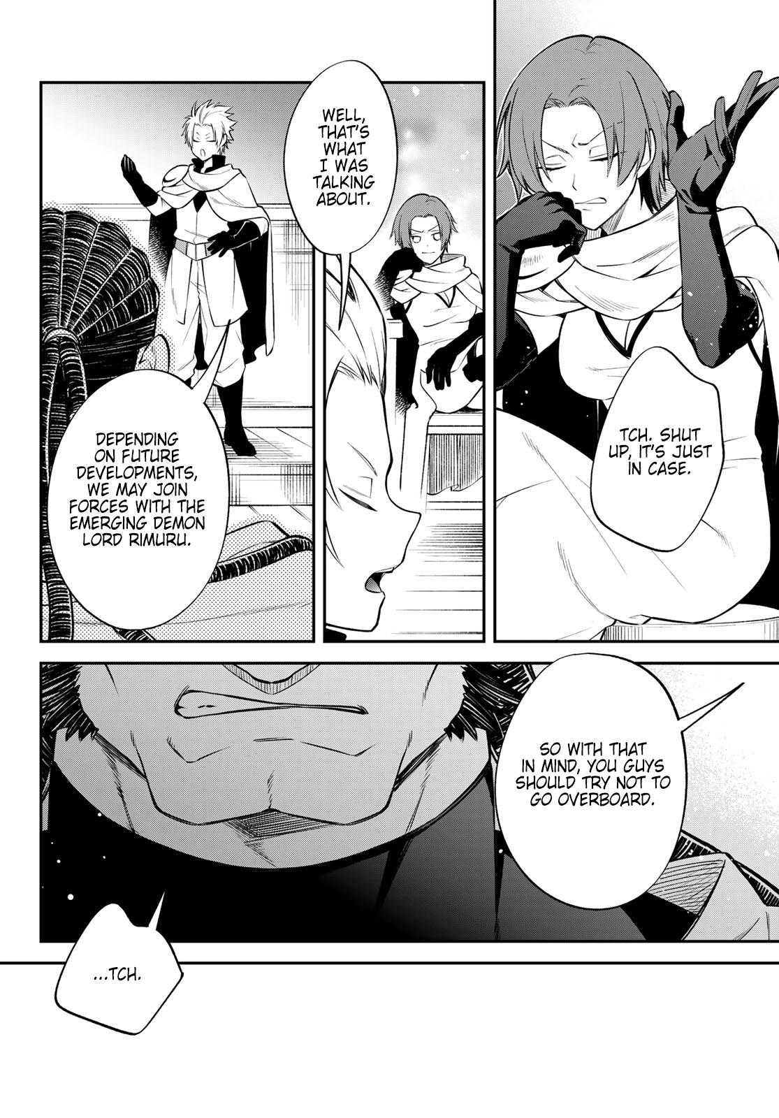 Tensei shitara Slime datta Ken Ibun: Makoku Gurashi no Trinity Chap 58 - Next Chap 59