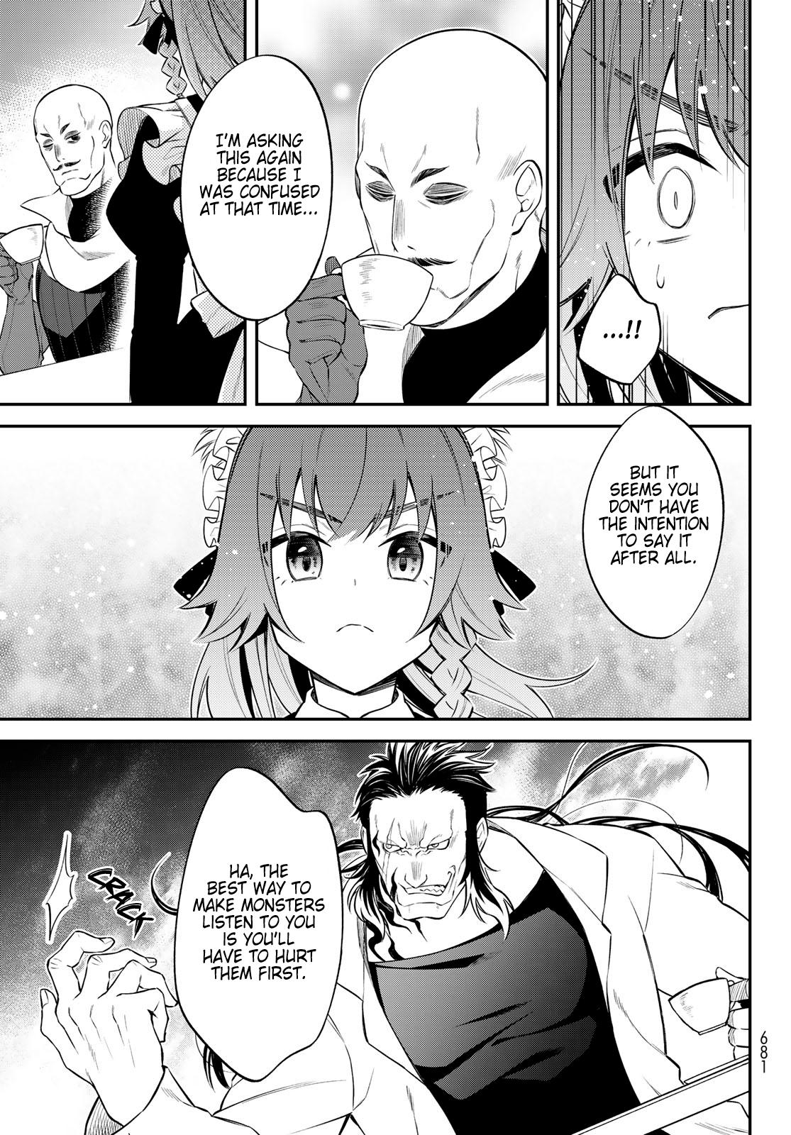 Tensei shitara Slime datta Ken Ibun: Makoku Gurashi no Trinity Chap 59 - Next Chap 60