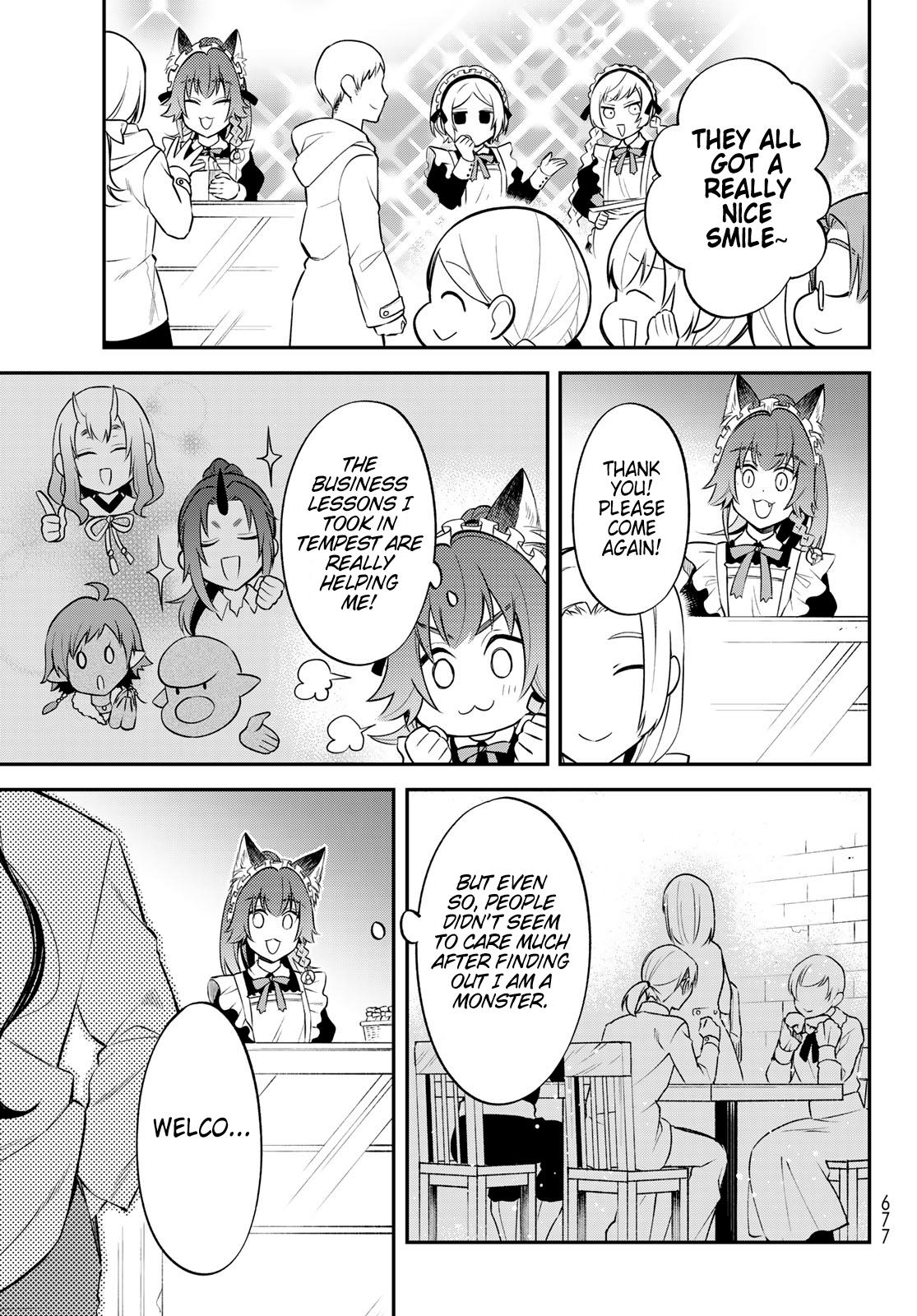 Tensei shitara Slime datta Ken Ibun: Makoku Gurashi no Trinity Chap 59 - Next Chap 60