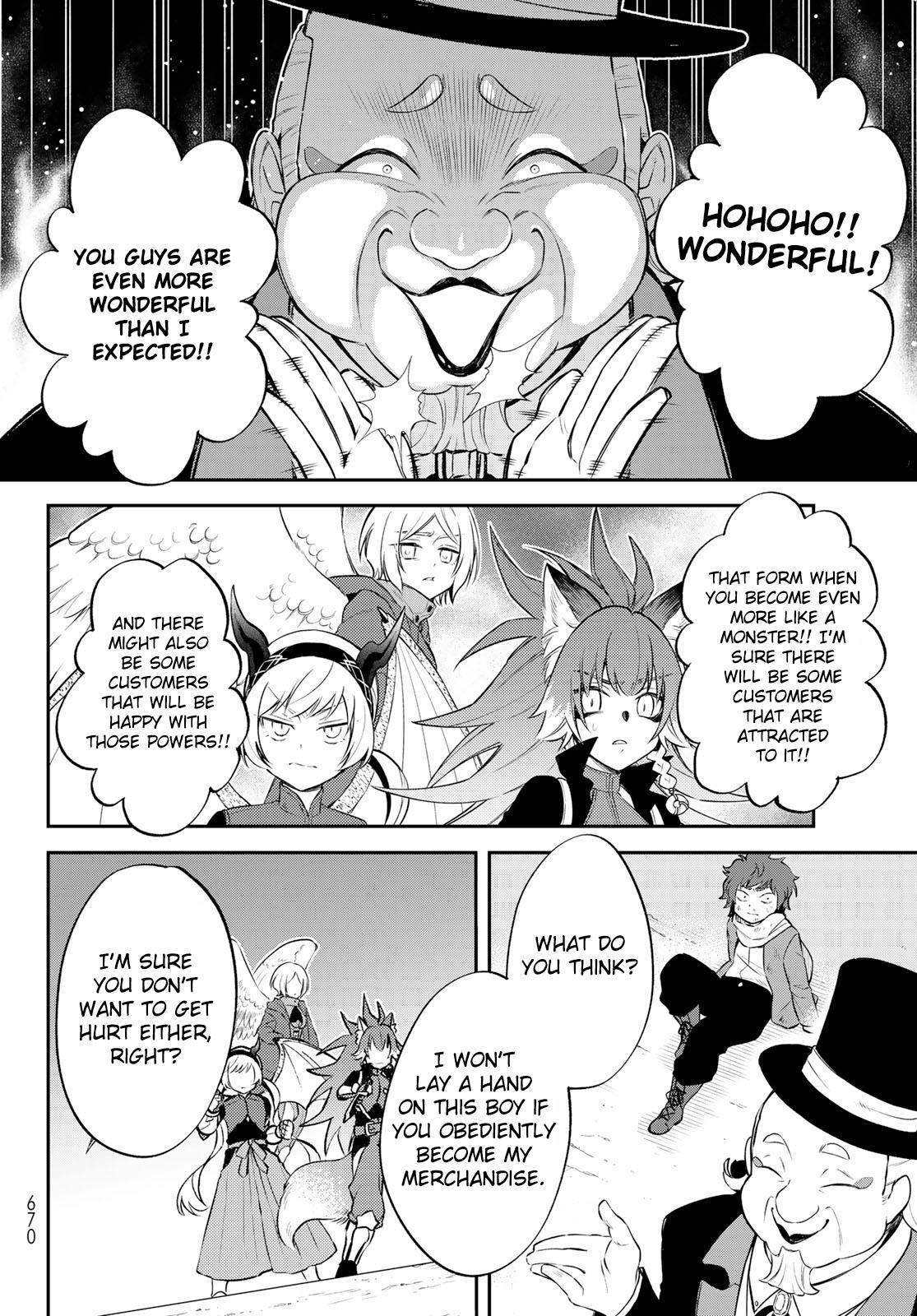 Tensei shitara Slime datta Ken Ibun: Makoku Gurashi no Trinity Chap 50 - Next Chap 51