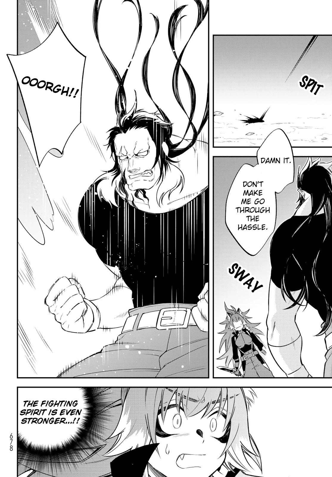 Tensei shitara Slime datta Ken Ibun: Makoku Gurashi no Trinity Chap 50 - Next Chap 51