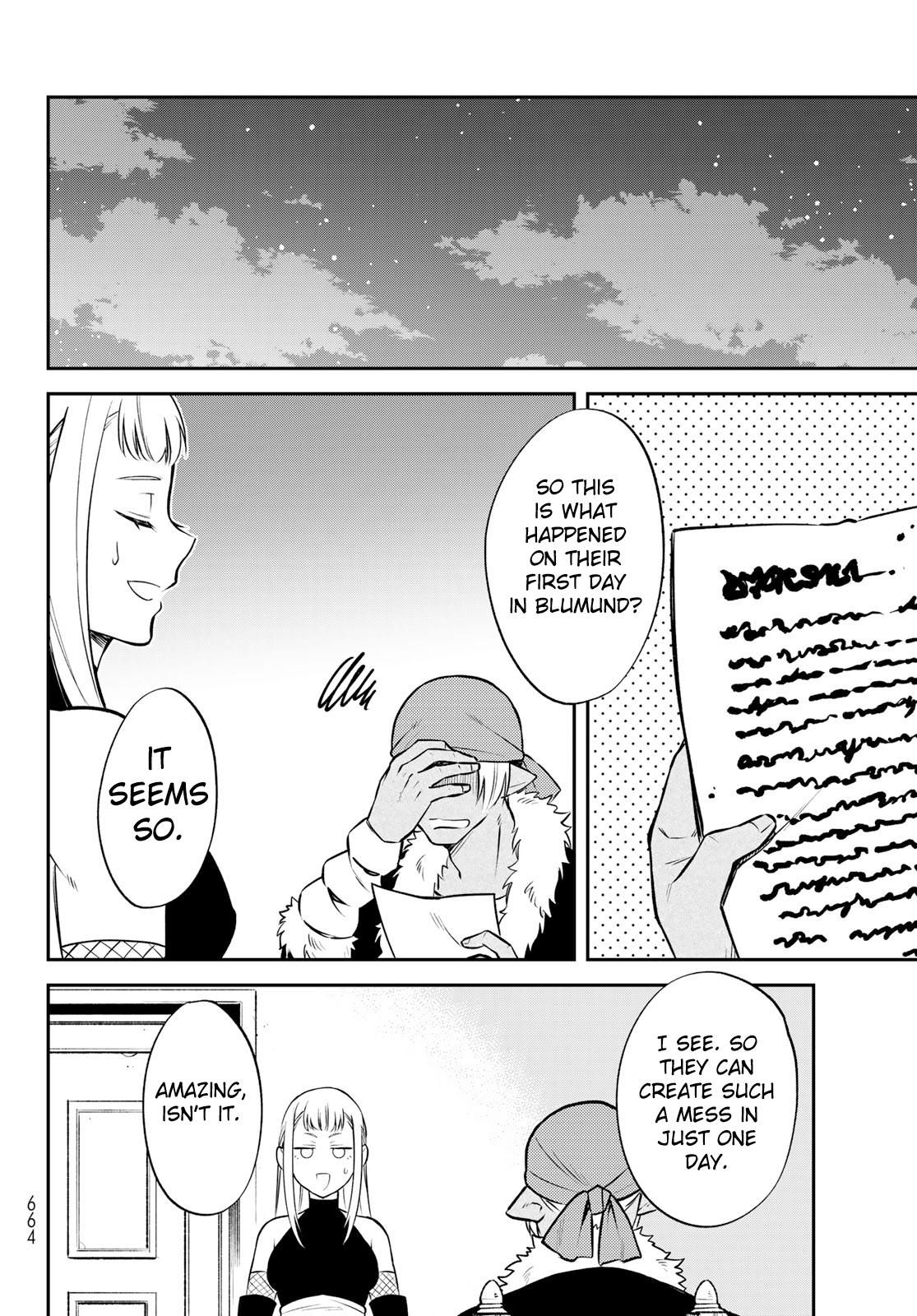 Tensei shitara Slime datta Ken Ibun: Makoku Gurashi no Trinity Chap 52 - Next Chap 53