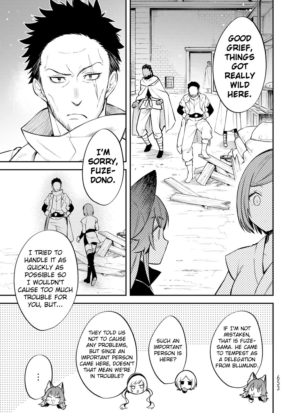 Tensei shitara Slime datta Ken Ibun: Makoku Gurashi no Trinity Chap 52 - Next Chap 53