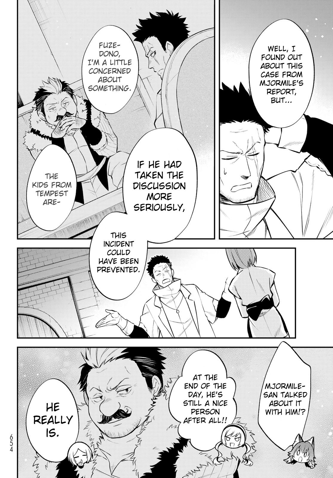 Tensei shitara Slime datta Ken Ibun: Makoku Gurashi no Trinity Chap 52 - Next Chap 53