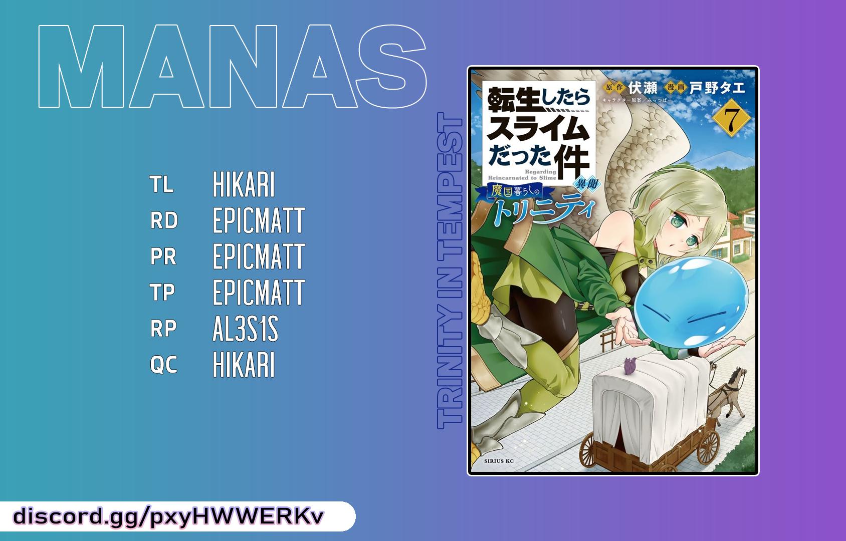 Tensei shitara Slime datta Ken Ibun: Makoku Gurashi no Trinity Chap 53 - Next Chap 54
