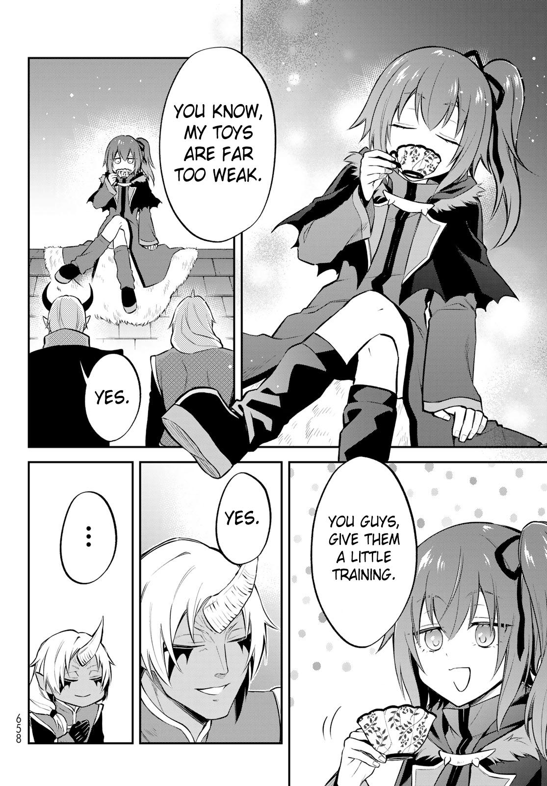 Tensei shitara Slime datta Ken Ibun: Makoku Gurashi no Trinity Chap 53 - Next Chap 54