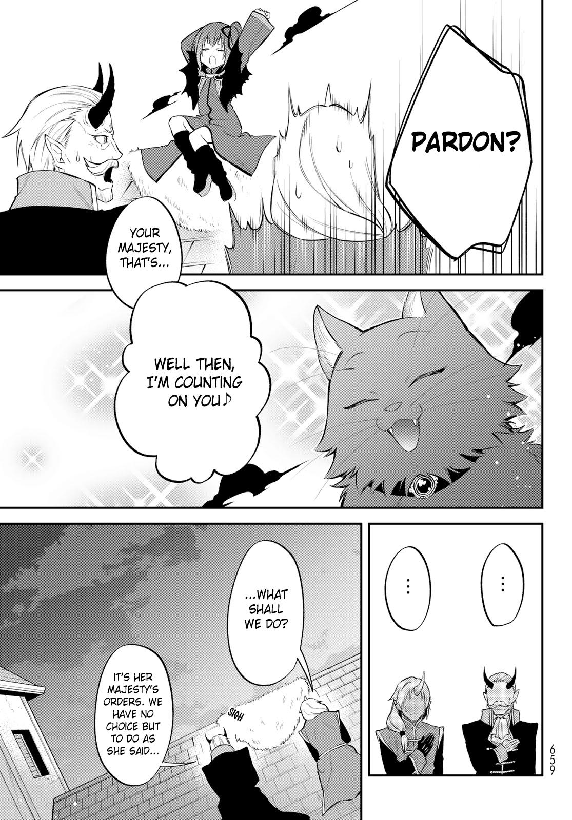 Tensei shitara Slime datta Ken Ibun: Makoku Gurashi no Trinity Chap 53 - Next Chap 54