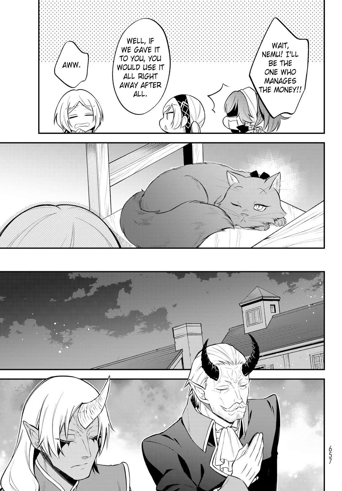 Tensei shitara Slime datta Ken Ibun: Makoku Gurashi no Trinity Chap 53 - Next Chap 54