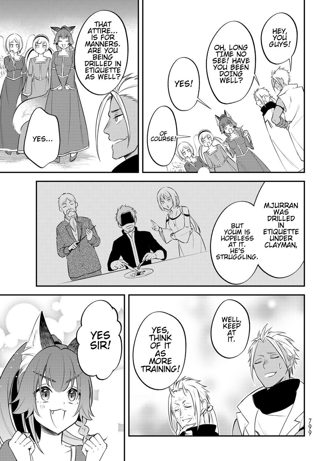 Tensei shitara Slime datta Ken Ibun: Makoku Gurashi no Trinity Chap 67 - Next Chap 68