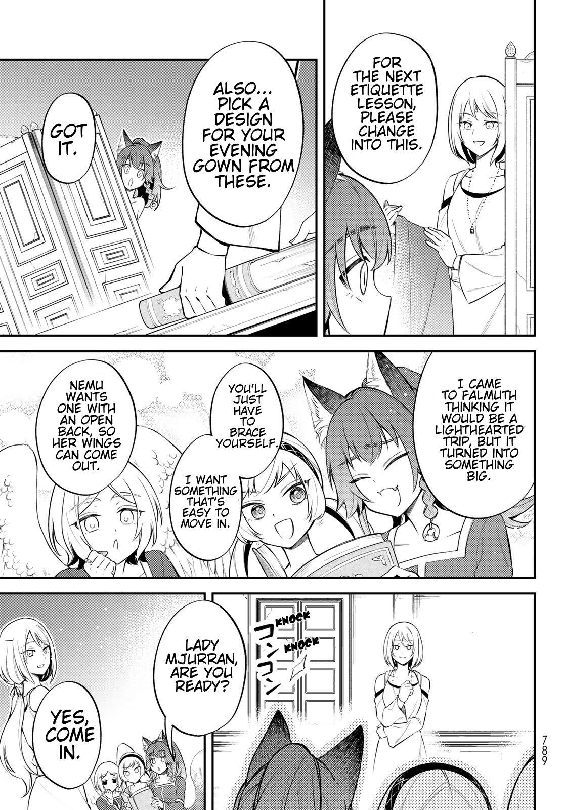 Tensei shitara Slime datta Ken Ibun: Makoku Gurashi no Trinity Chap 67 - Next Chap 68