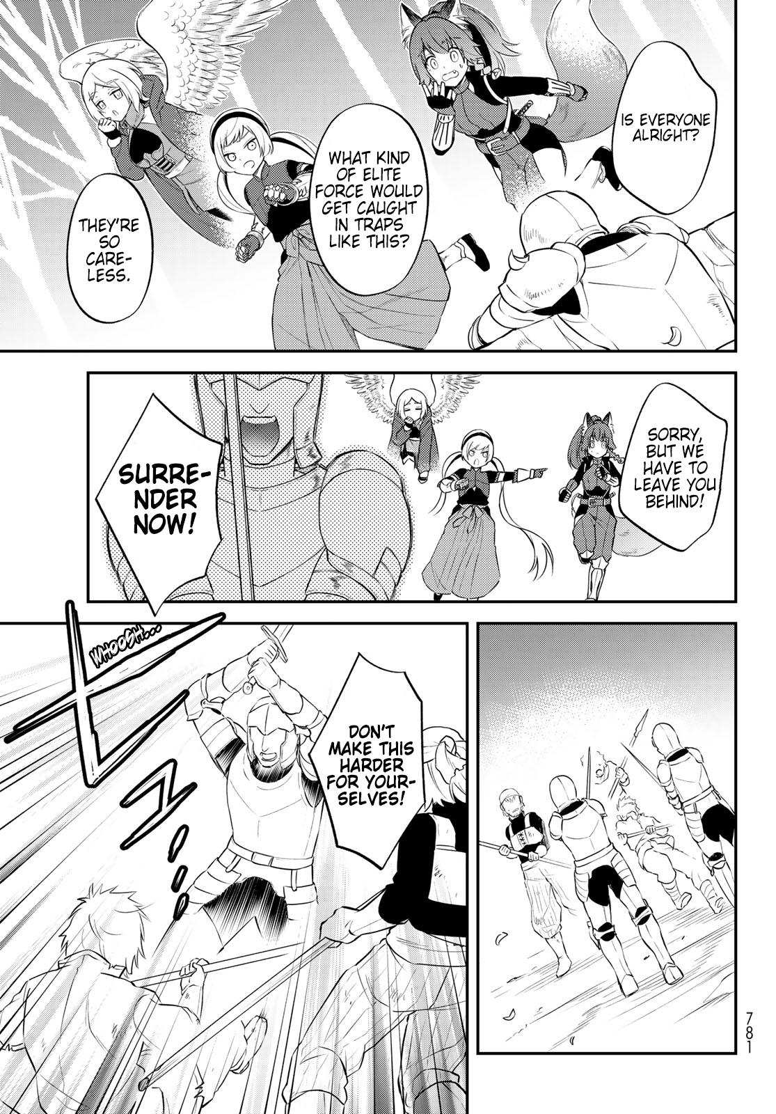 Tensei shitara Slime datta Ken Ibun: Makoku Gurashi no Trinity Chap 64 - Next Chap 65