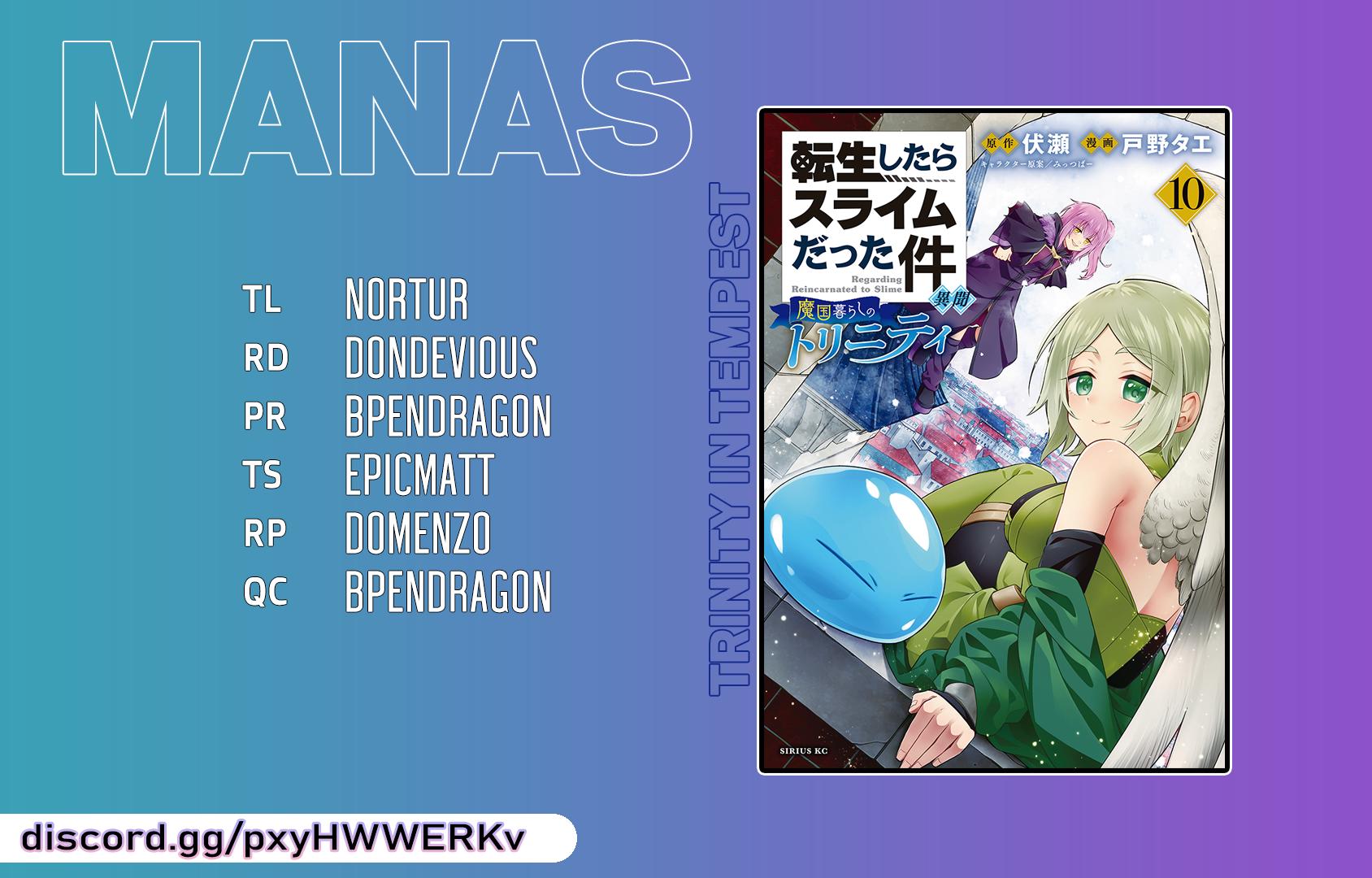 Tensei shitara Slime datta Ken Ibun: Makoku Gurashi no Trinity Chap 64 - Next Chap 65