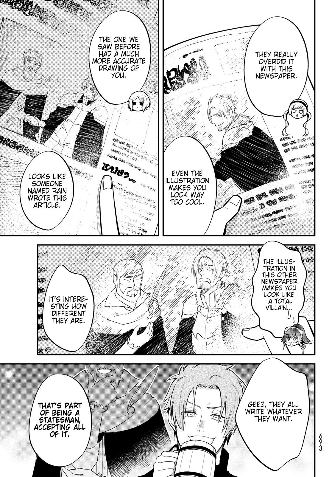 Tensei shitara Slime datta Ken Ibun: Makoku Gurashi no Trinity Chap 65 - Next Chap 66