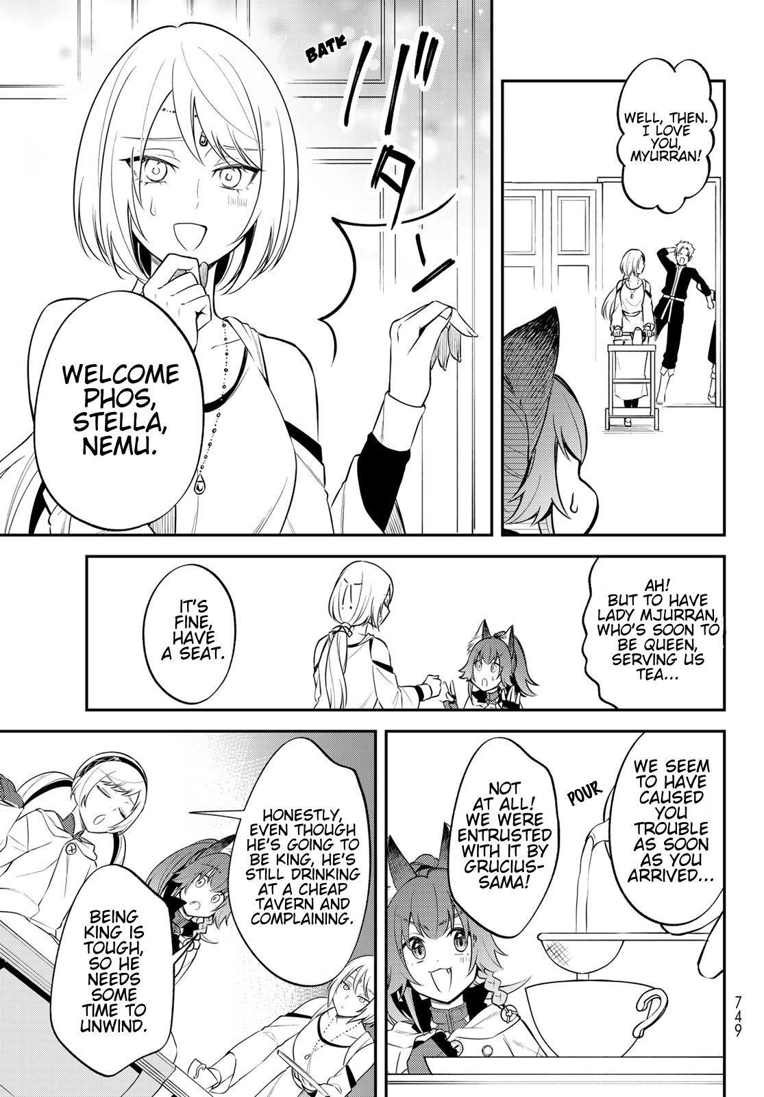 Tensei shitara Slime datta Ken Ibun: Makoku Gurashi no Trinity Chap 66 - Next Chap 67