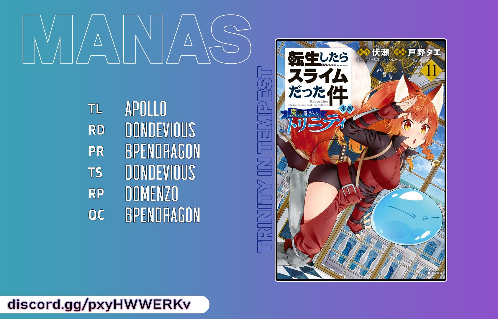 Tensei shitara Slime datta Ken Ibun: Makoku Gurashi no Trinity Chap 66 - Next Chap 67