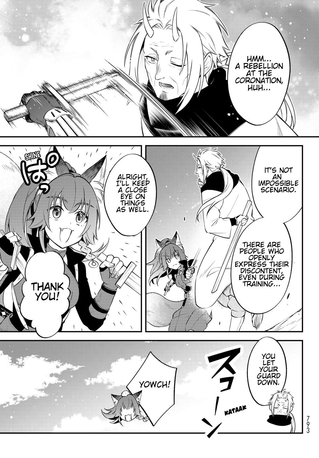 Tensei shitara Slime datta Ken Ibun: Makoku Gurashi no Trinity Chap 68 - Next Chap 69