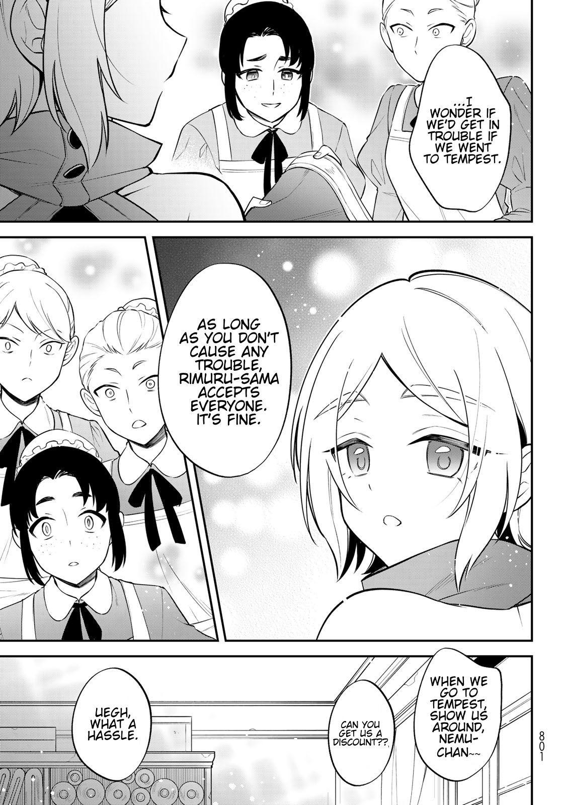 Tensei shitara Slime datta Ken Ibun: Makoku Gurashi no Trinity Chap 68 - Next Chap 69