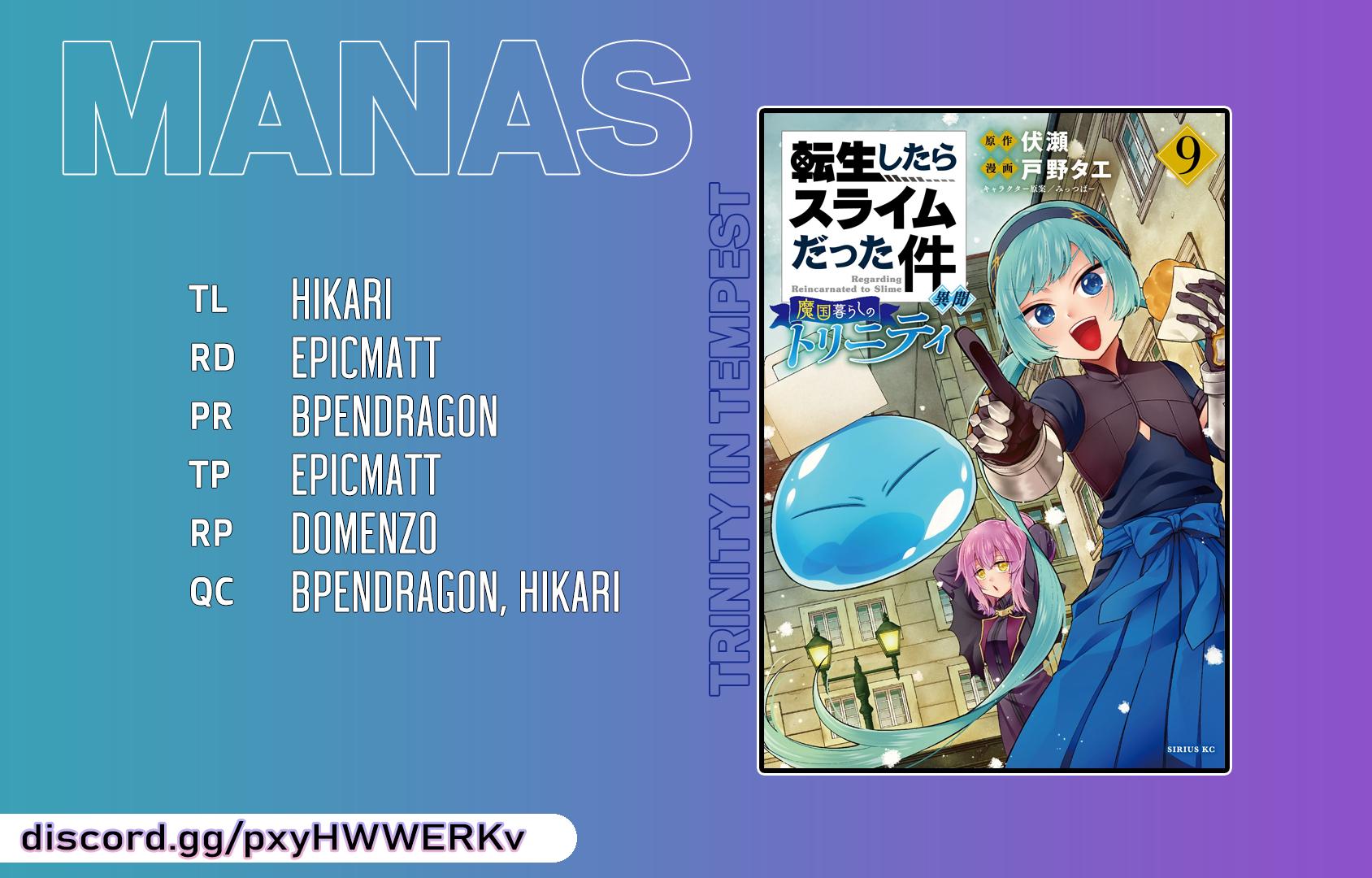 Tensei shitara Slime datta Ken Ibun: Makoku Gurashi no Trinity Chap 60 - Next Chap 61