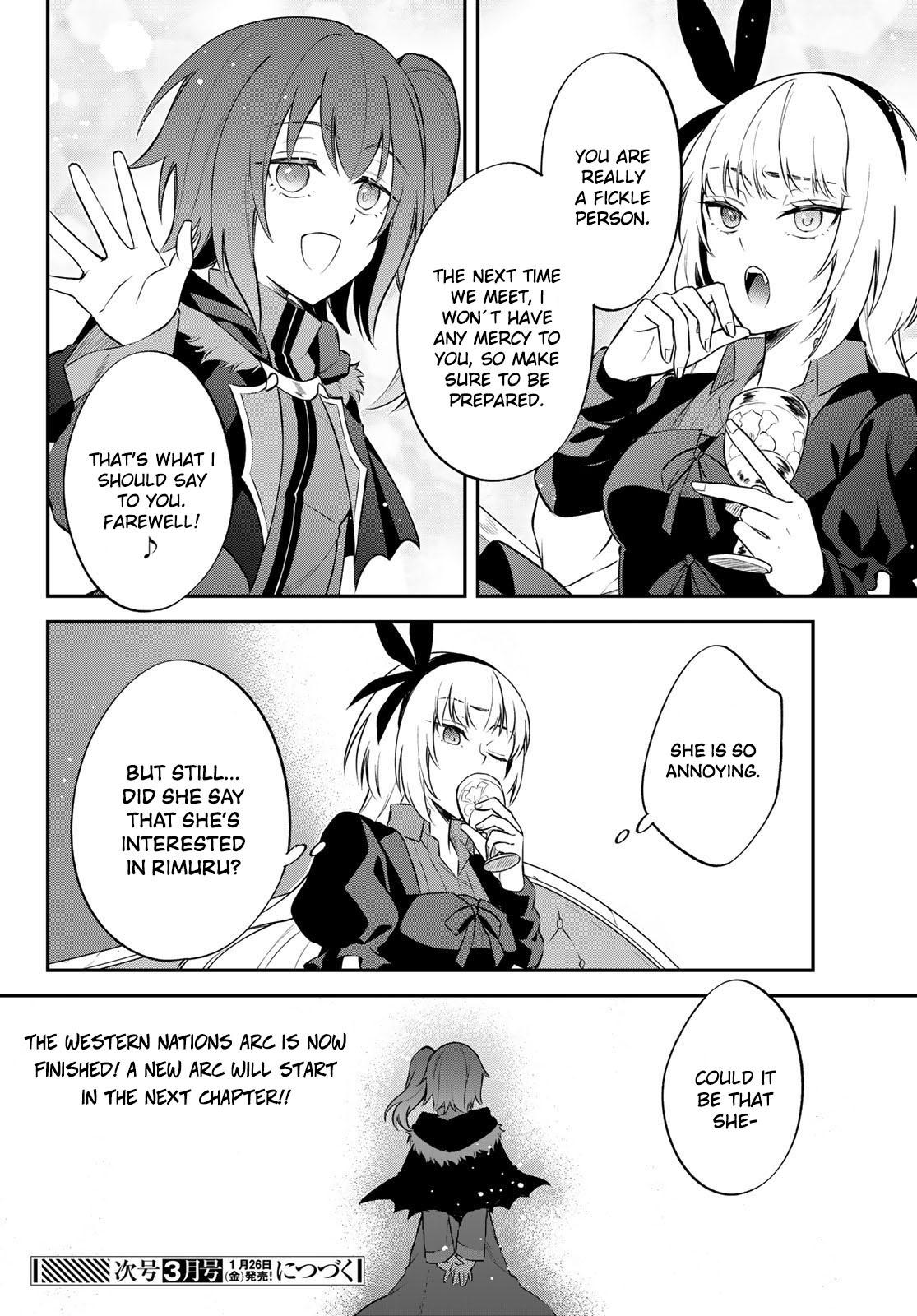 Tensei shitara Slime datta Ken Ibun: Makoku Gurashi no Trinity Chap 61 - Next Chap 62