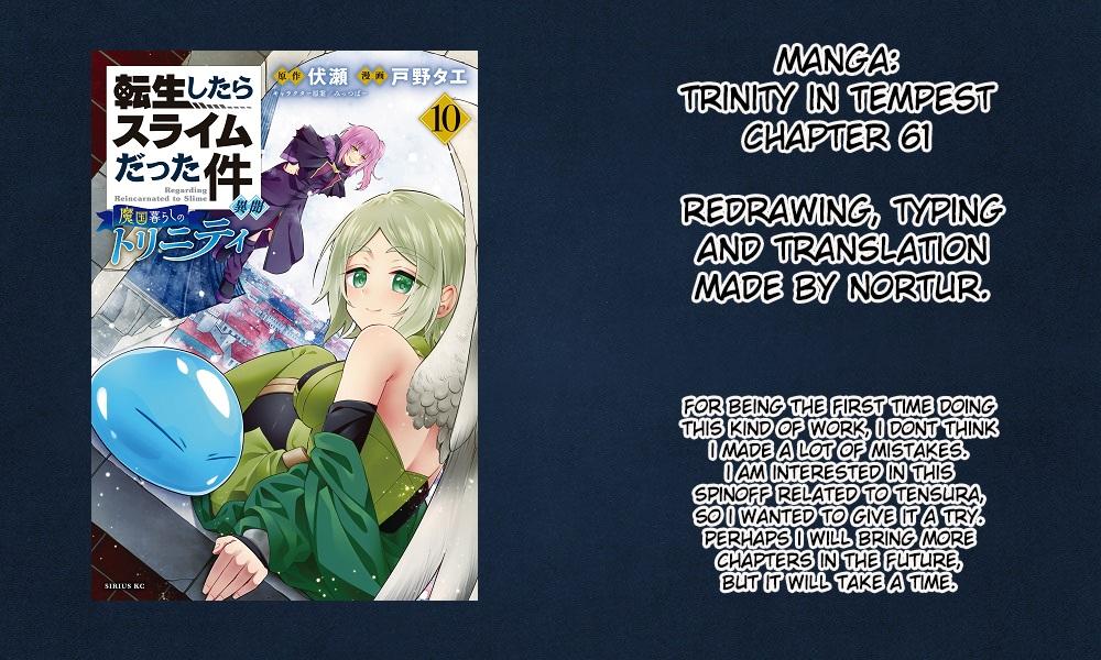 Tensei shitara Slime datta Ken Ibun: Makoku Gurashi no Trinity Chap 61 - Next Chap 62