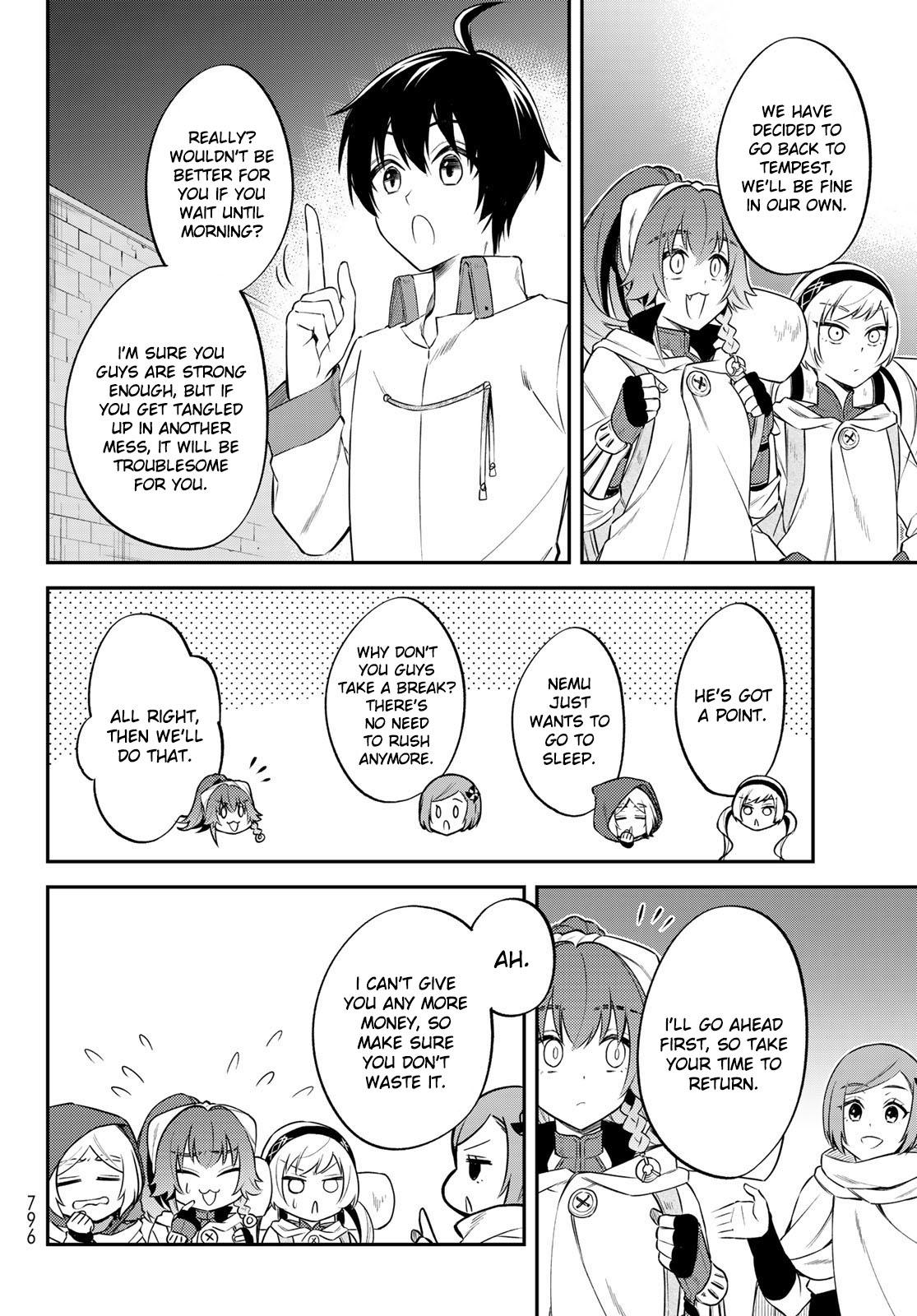 Tensei shitara Slime datta Ken Ibun: Makoku Gurashi no Trinity Chap 61 - Next Chap 62