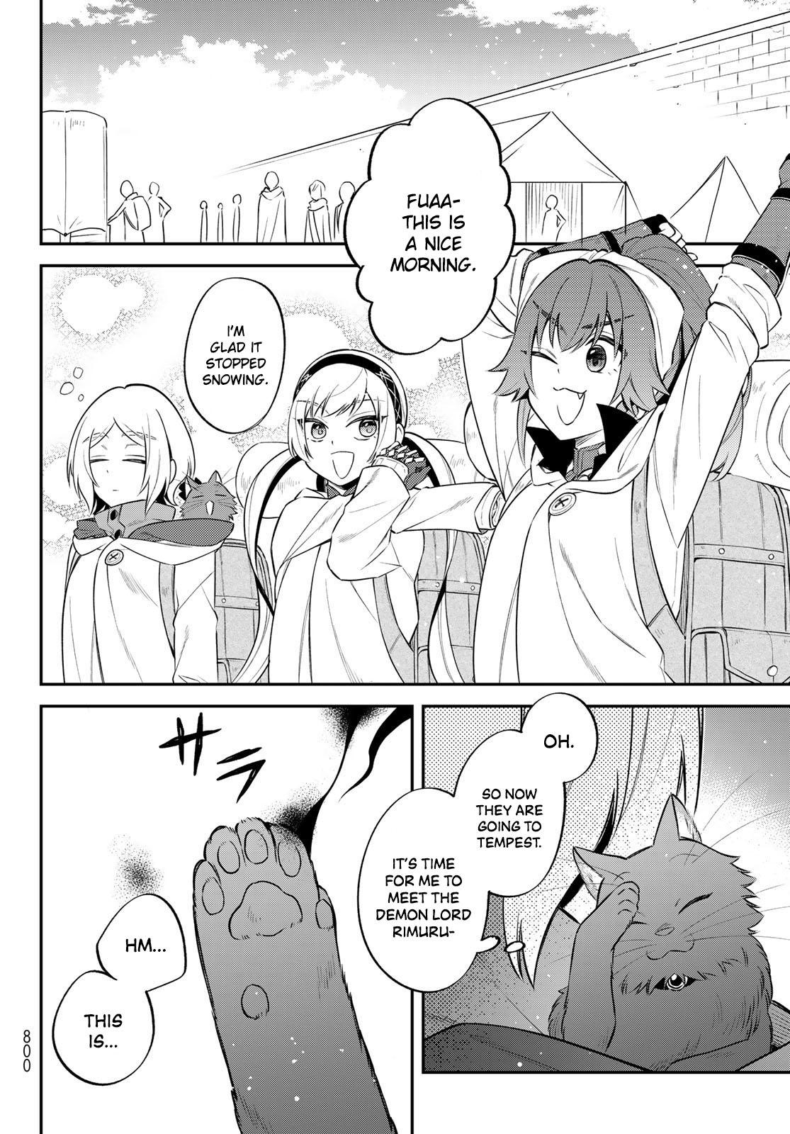 Tensei shitara Slime datta Ken Ibun: Makoku Gurashi no Trinity Chap 61 - Next Chap 62