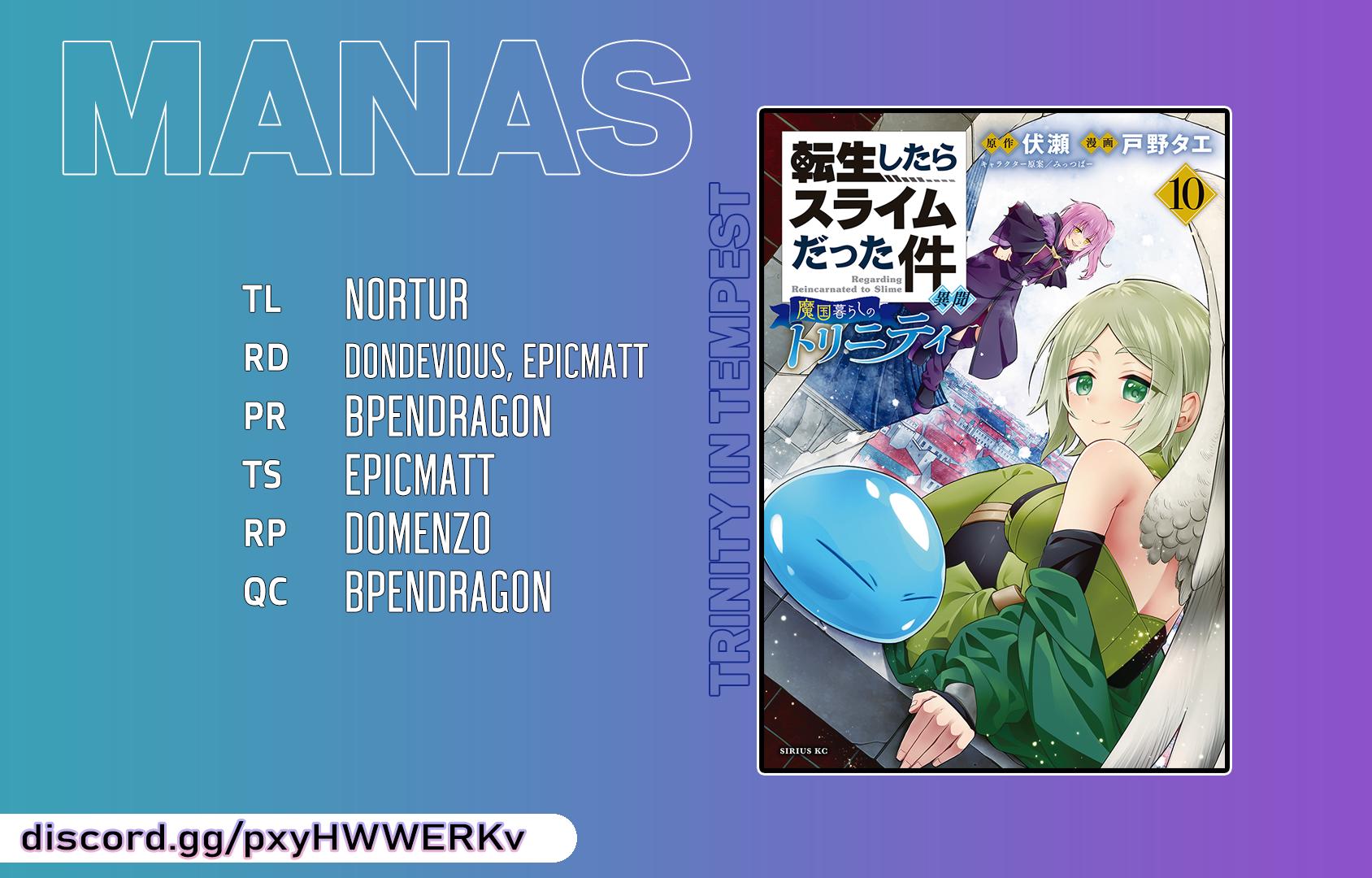 Tensei shitara Slime datta Ken Ibun: Makoku Gurashi no Trinity Chap 62 - Next Chap 63