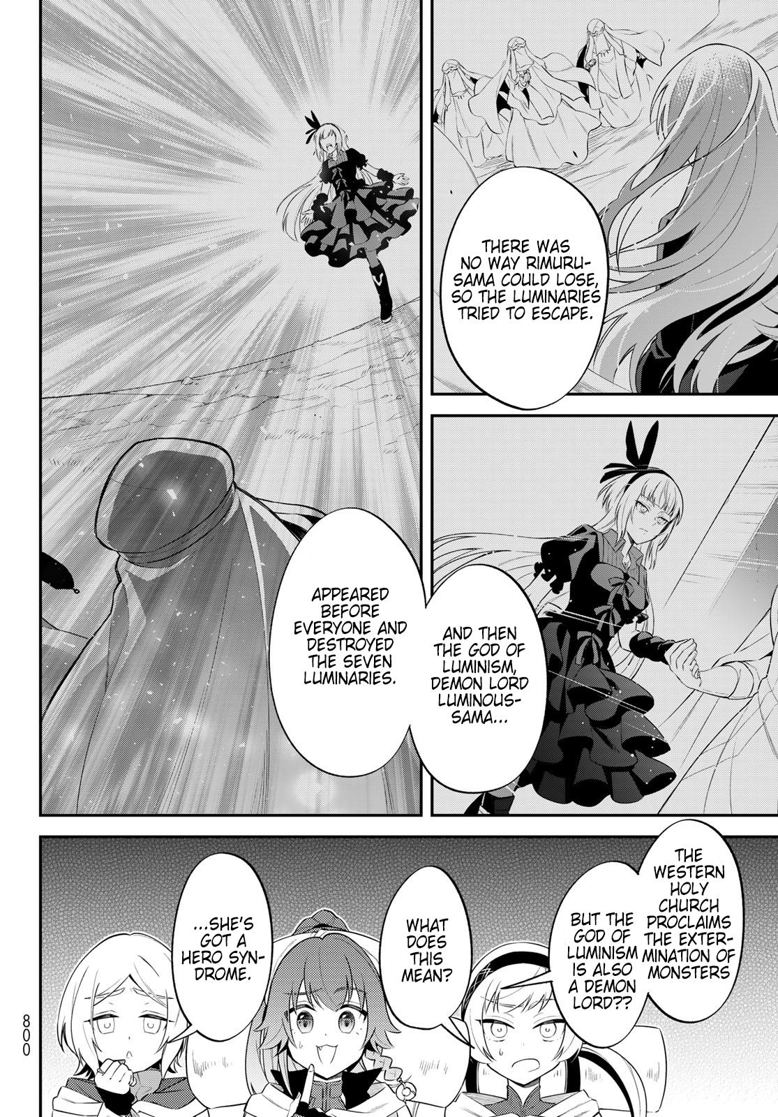 Tensei shitara Slime datta Ken Ibun: Makoku Gurashi no Trinity Chap 62 - Next Chap 63