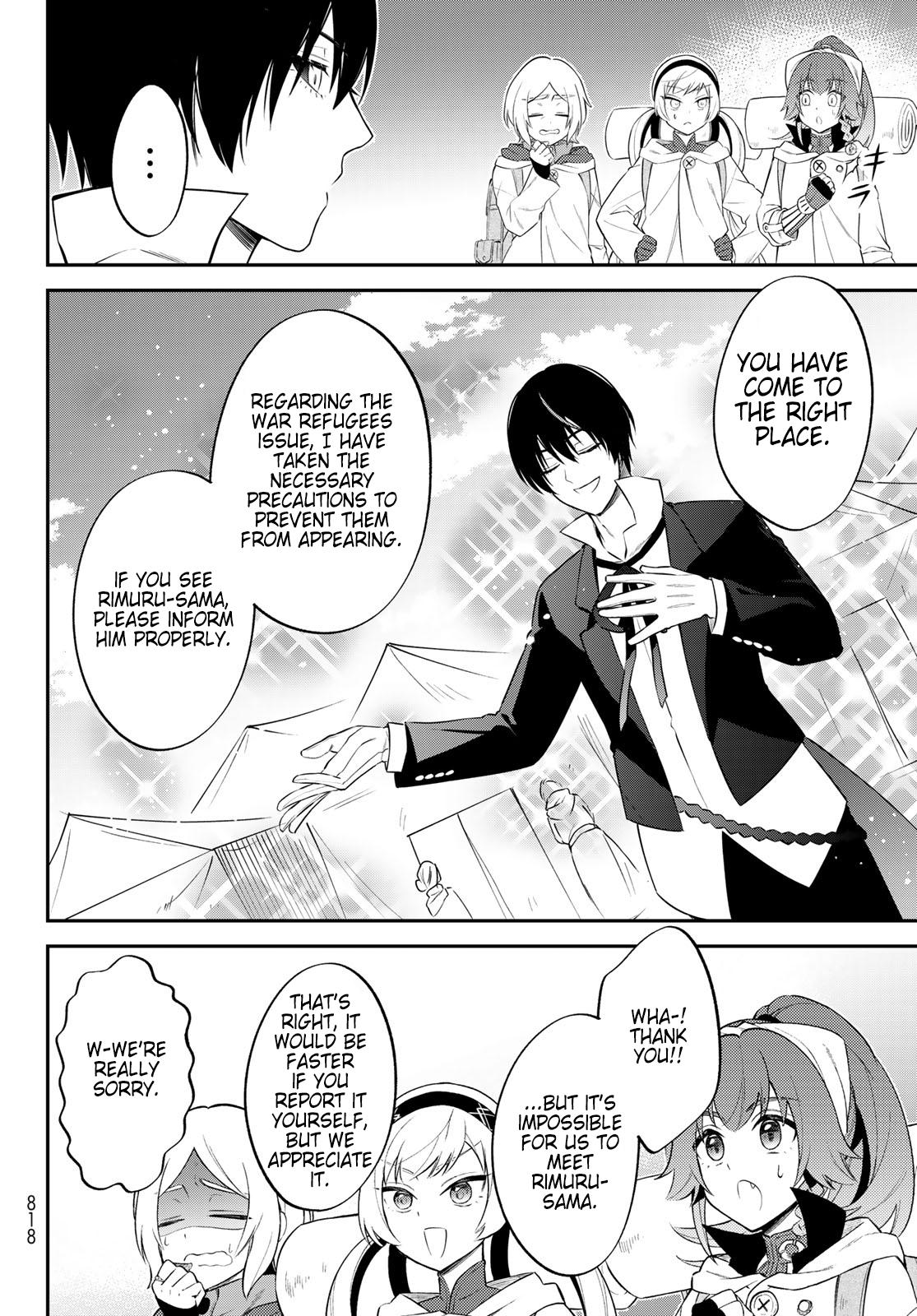 Tensei shitara Slime datta Ken Ibun: Makoku Gurashi no Trinity Chap 62 - Next Chap 63