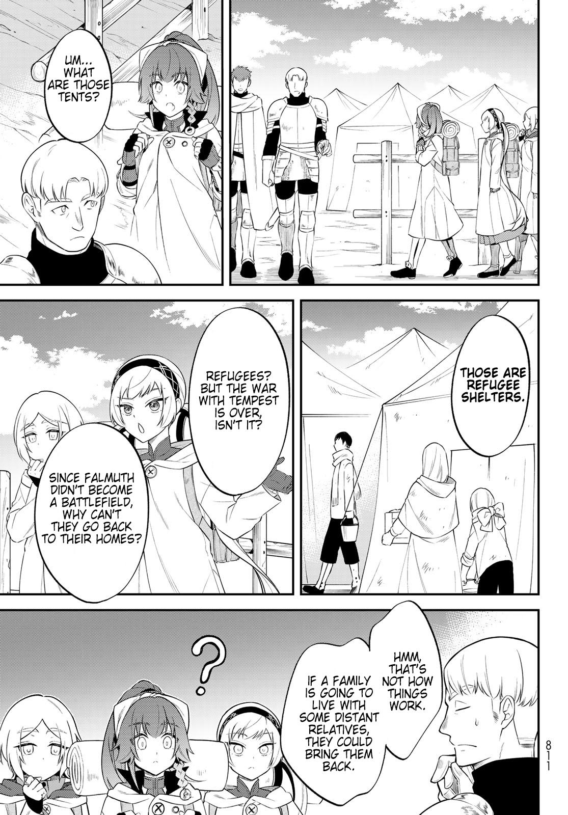 Tensei shitara Slime datta Ken Ibun: Makoku Gurashi no Trinity Chap 62 - Next Chap 63