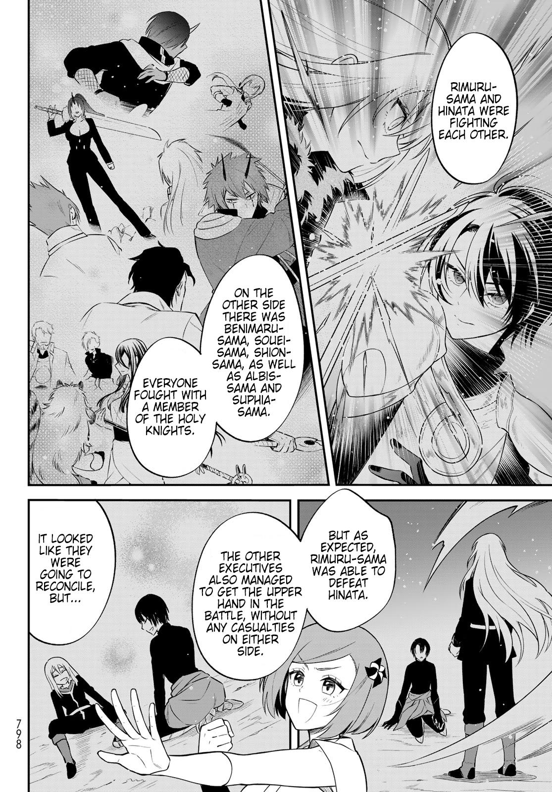 Tensei shitara Slime datta Ken Ibun: Makoku Gurashi no Trinity Chap 62 - Next Chap 63