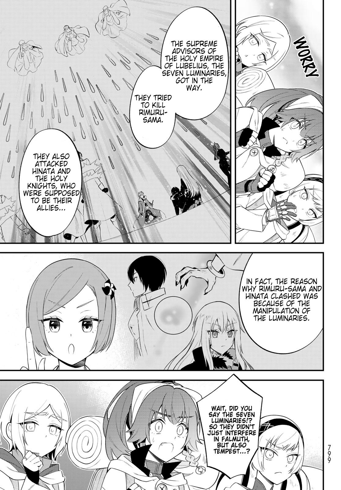 Tensei shitara Slime datta Ken Ibun: Makoku Gurashi no Trinity Chap 62 - Next Chap 63