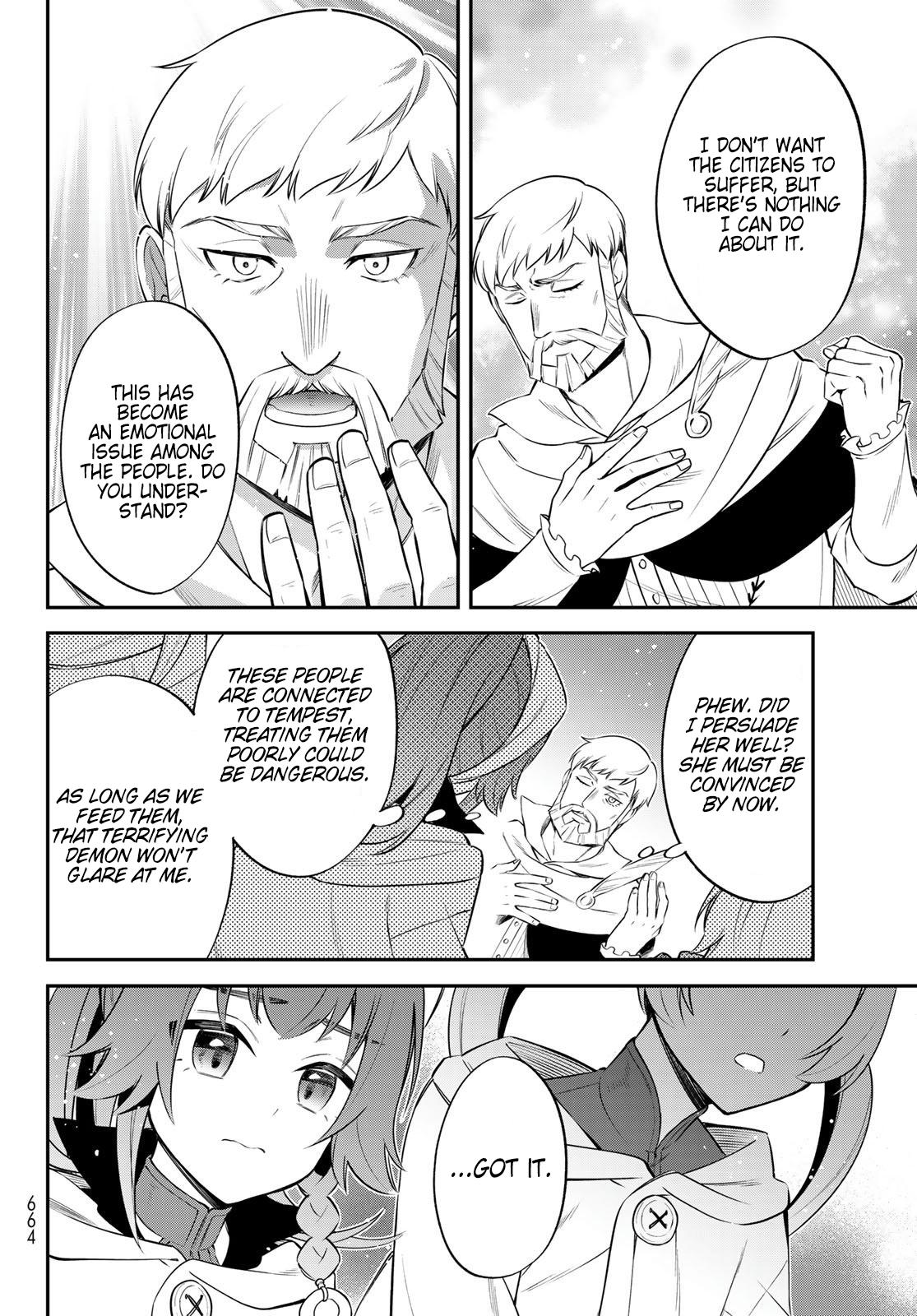 Tensei shitara Slime datta Ken Ibun: Makoku Gurashi no Trinity Chap 63 - Next Chap 64