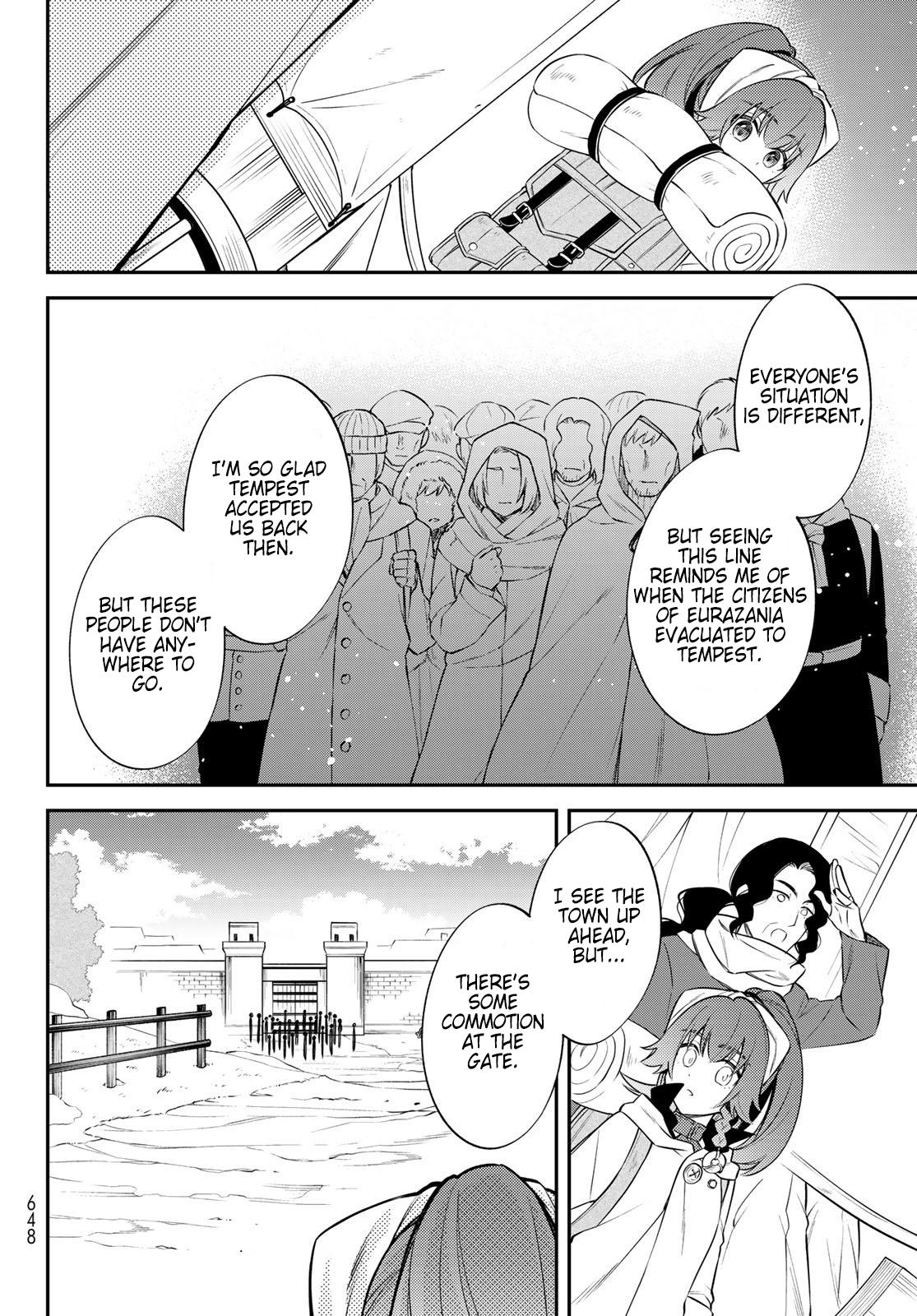 Tensei shitara Slime datta Ken Ibun: Makoku Gurashi no Trinity Chap 63 - Next Chap 64