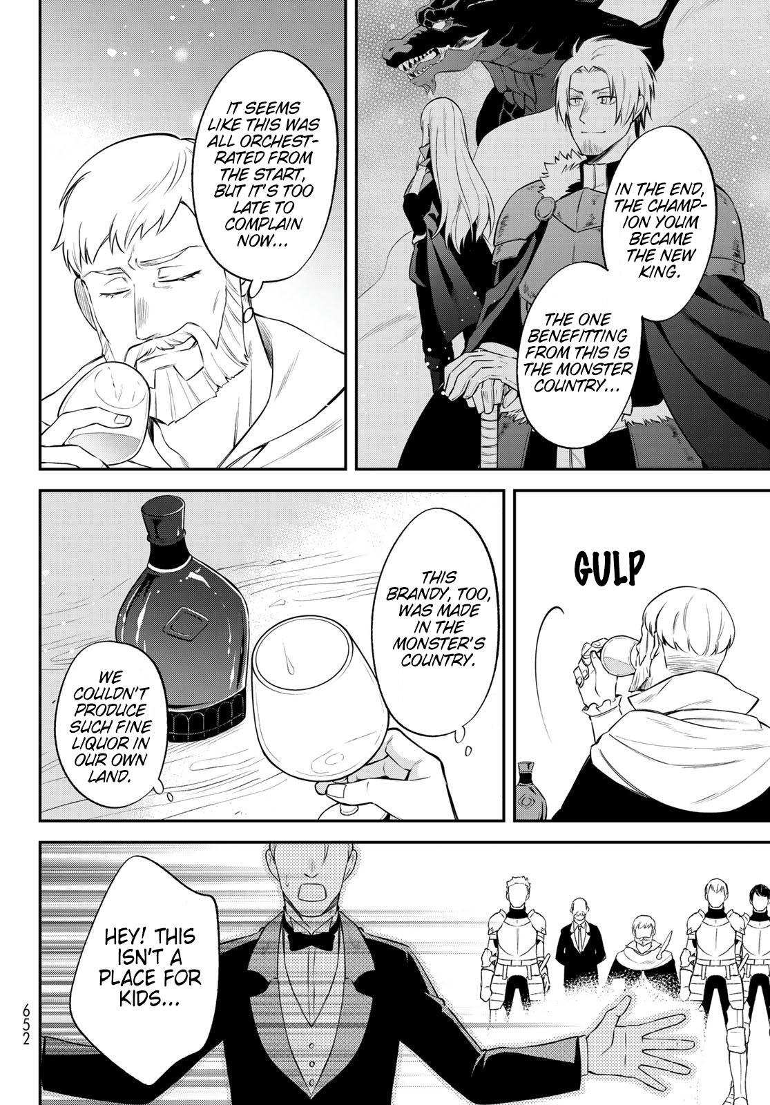 Tensei shitara Slime datta Ken Ibun: Makoku Gurashi no Trinity Chap 63 - Next Chap 64