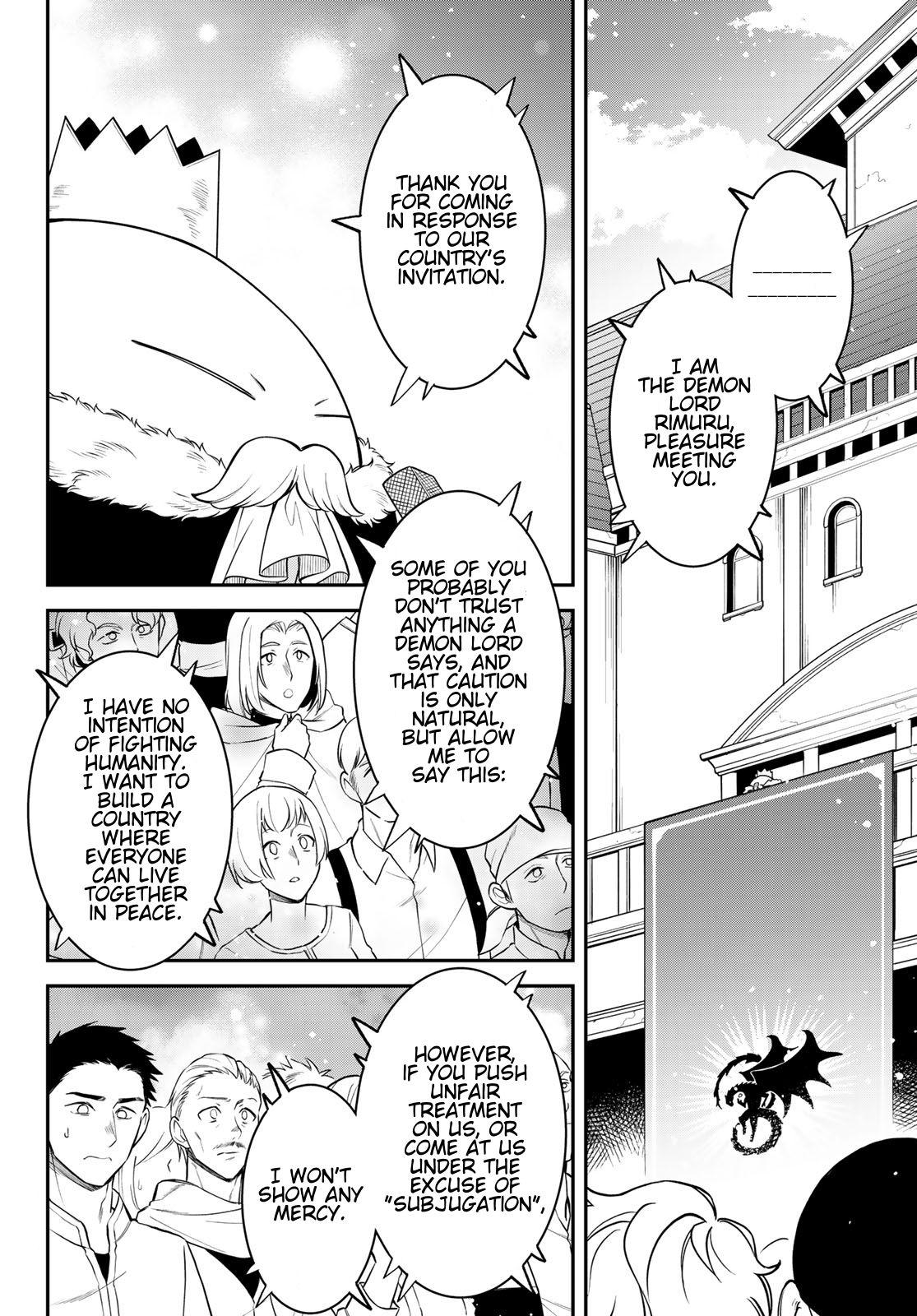 Tensei shitara Slime datta Ken Ibun: Makoku Gurashi no Trinity Chap 77 - Next Chap 78