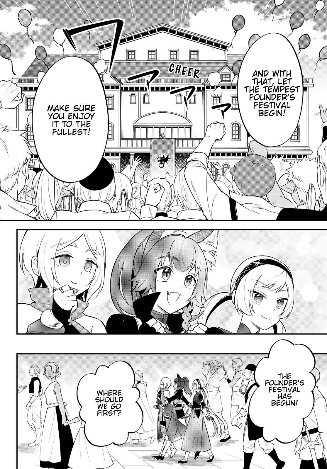 Tensei shitara Slime datta Ken Ibun: Makoku Gurashi no Trinity Chap 77 - Next Chap 78