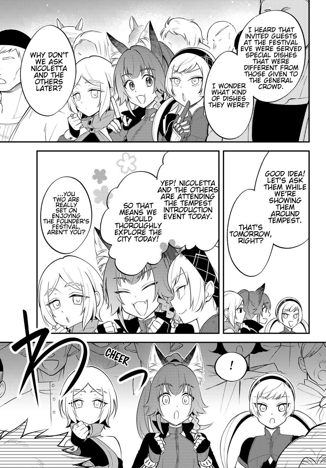 Tensei shitara Slime datta Ken Ibun: Makoku Gurashi no Trinity Chap 77 - Next Chap 78