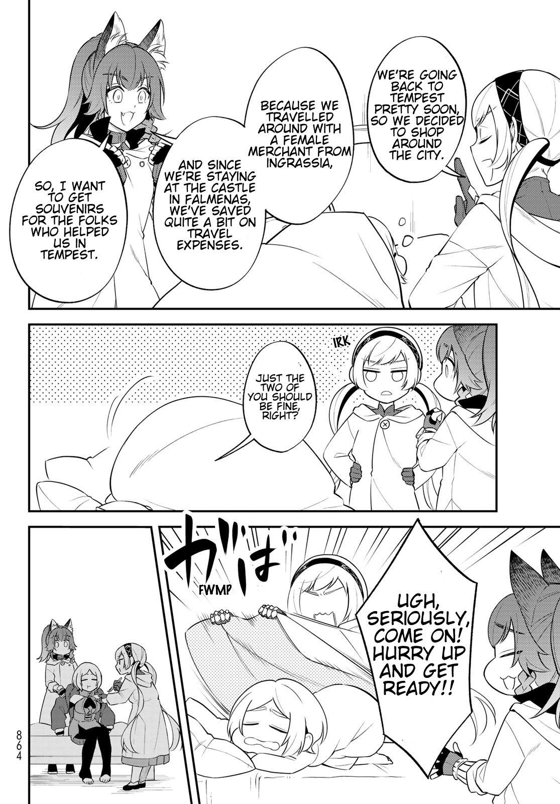 Tensei shitara Slime datta Ken Ibun: Makoku Gurashi no Trinity Chap 74 - Next Chap 75